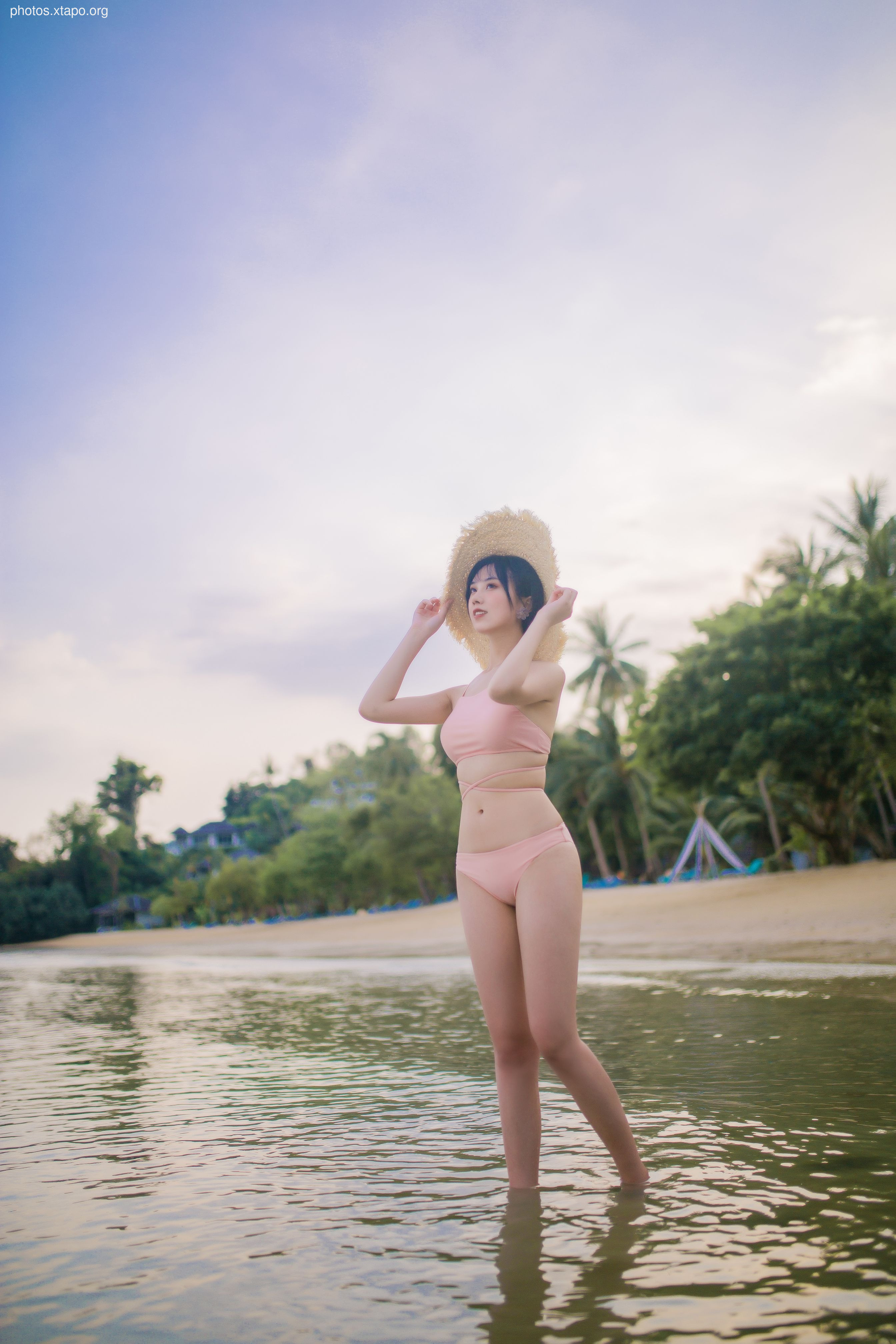 No.020 pink swimsuit 30p-235MB