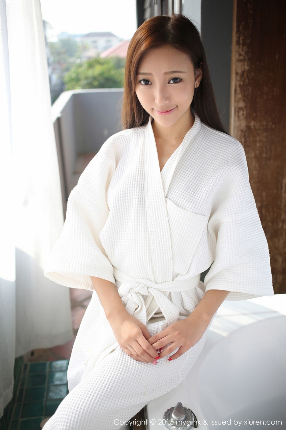 Wang Xinyao Yanni Thailand's Chiang Mai Brigade street shotbathrobePikachu Miyuan Pavilion Mygirl VOL.095