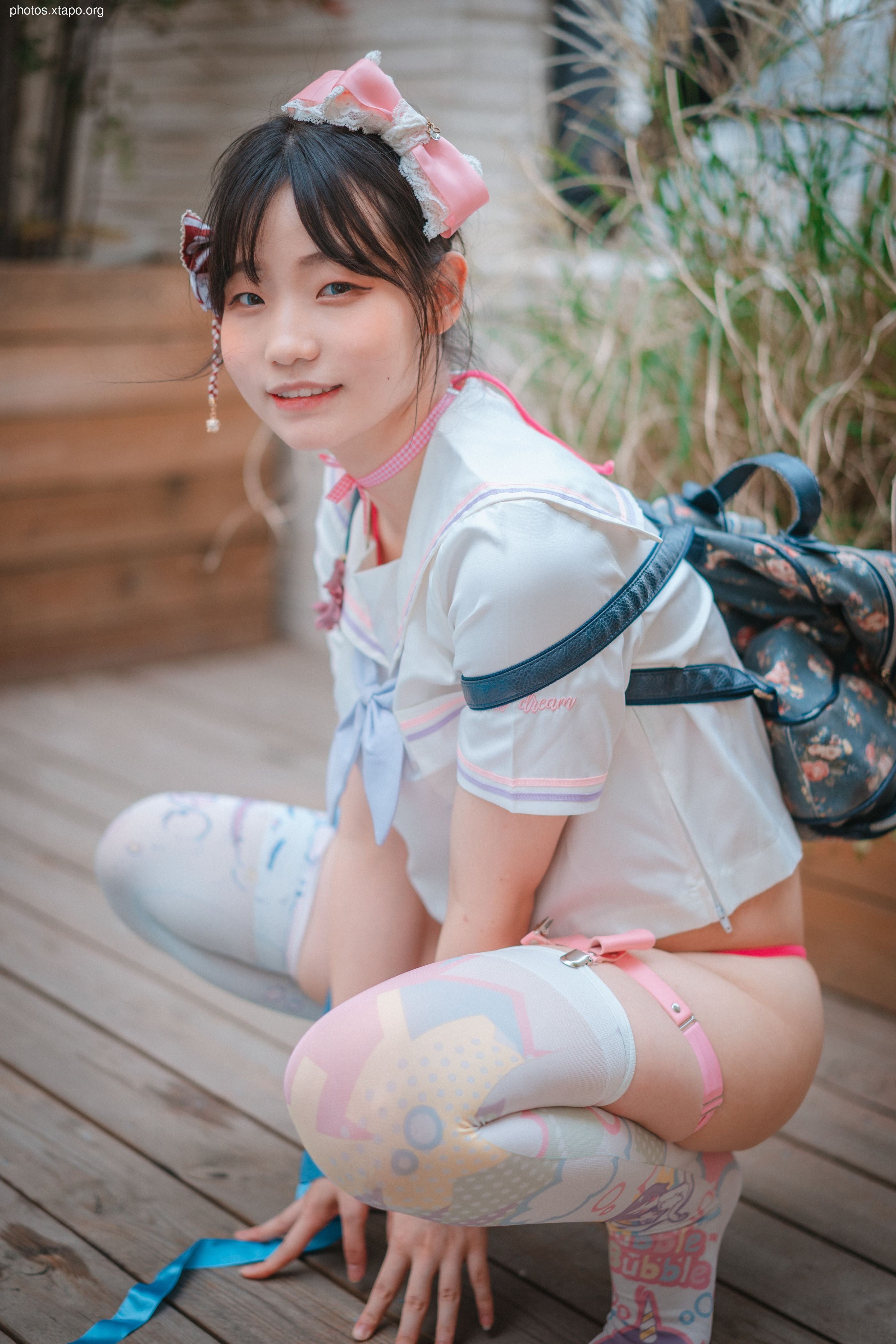 Djawa Photo - Mimmi (밈미) - MOCHILRO E Violeta (Backpacker -Girl)