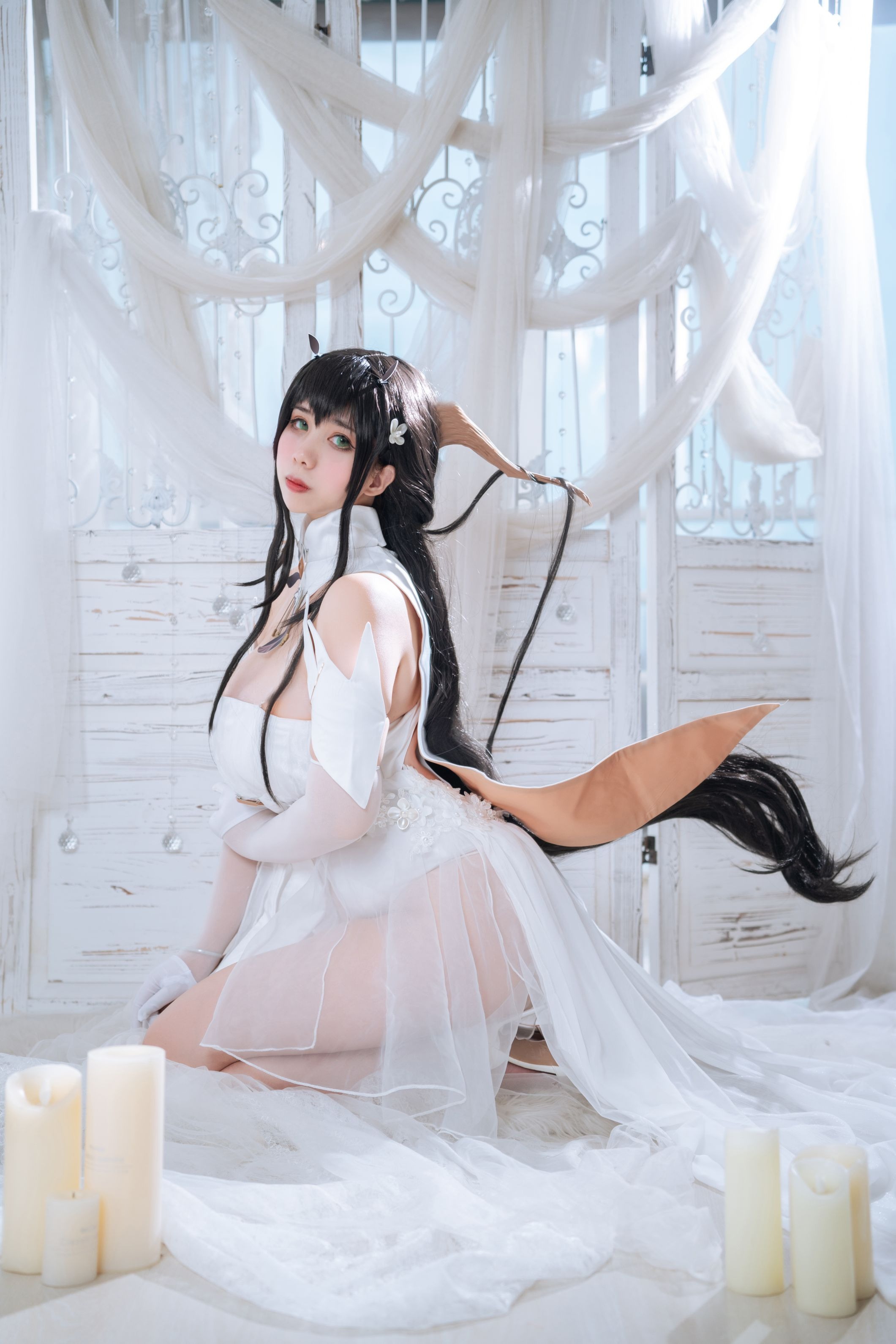 Charm Hitomi Meroko 001 Blue Line Real Estate 53P-486MB