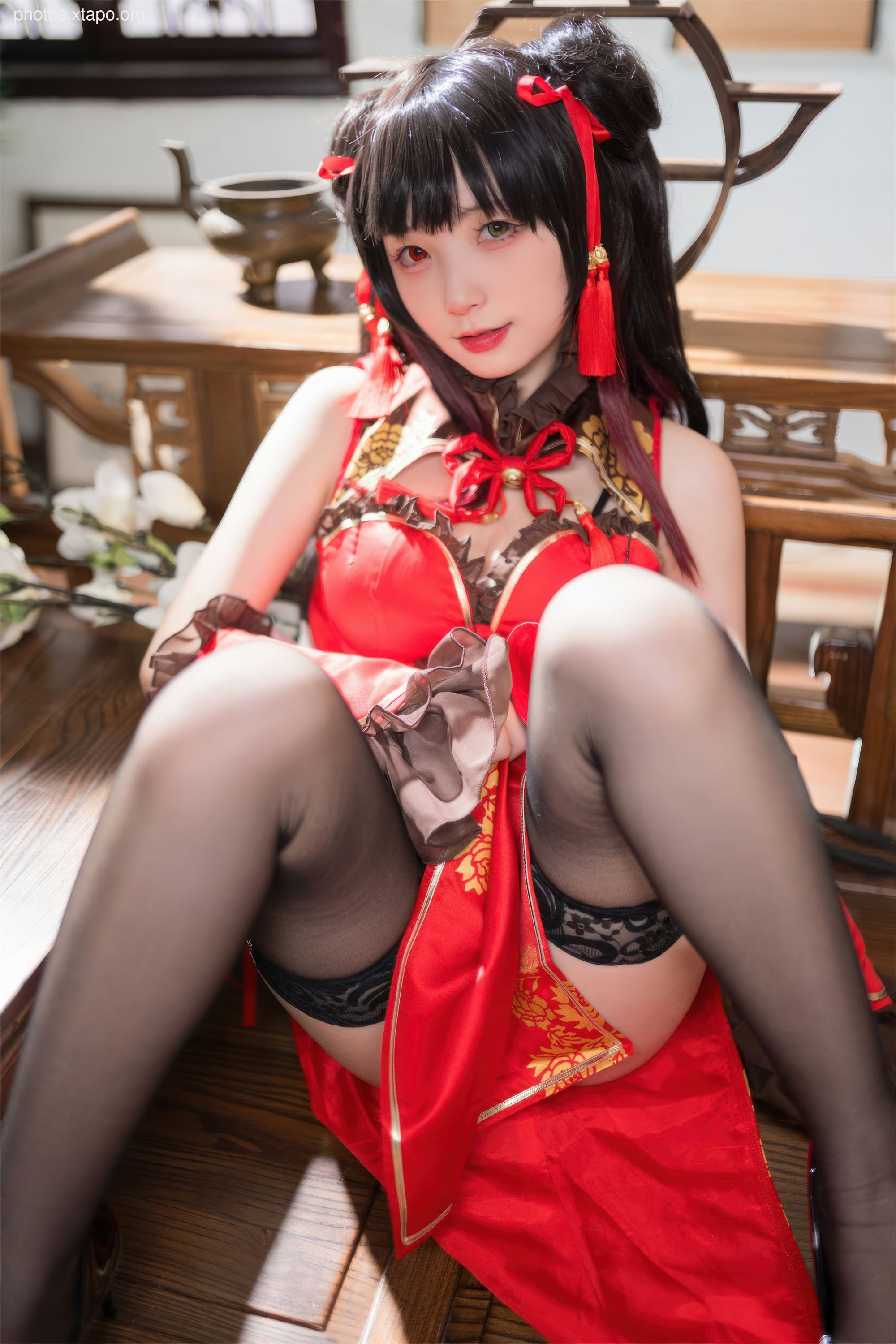 Flower Bell Tokisaki Kurumi Cheongsam 66P