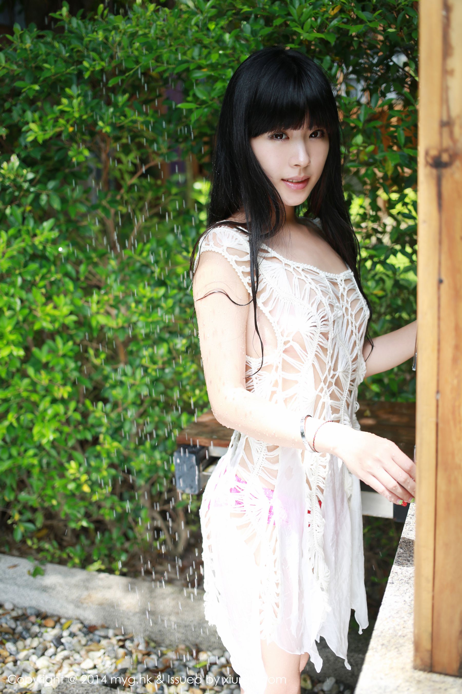 Liu Xueni Verna The First Set of Thailand Travel Miyuan Pavilion Mygirl VOL.019