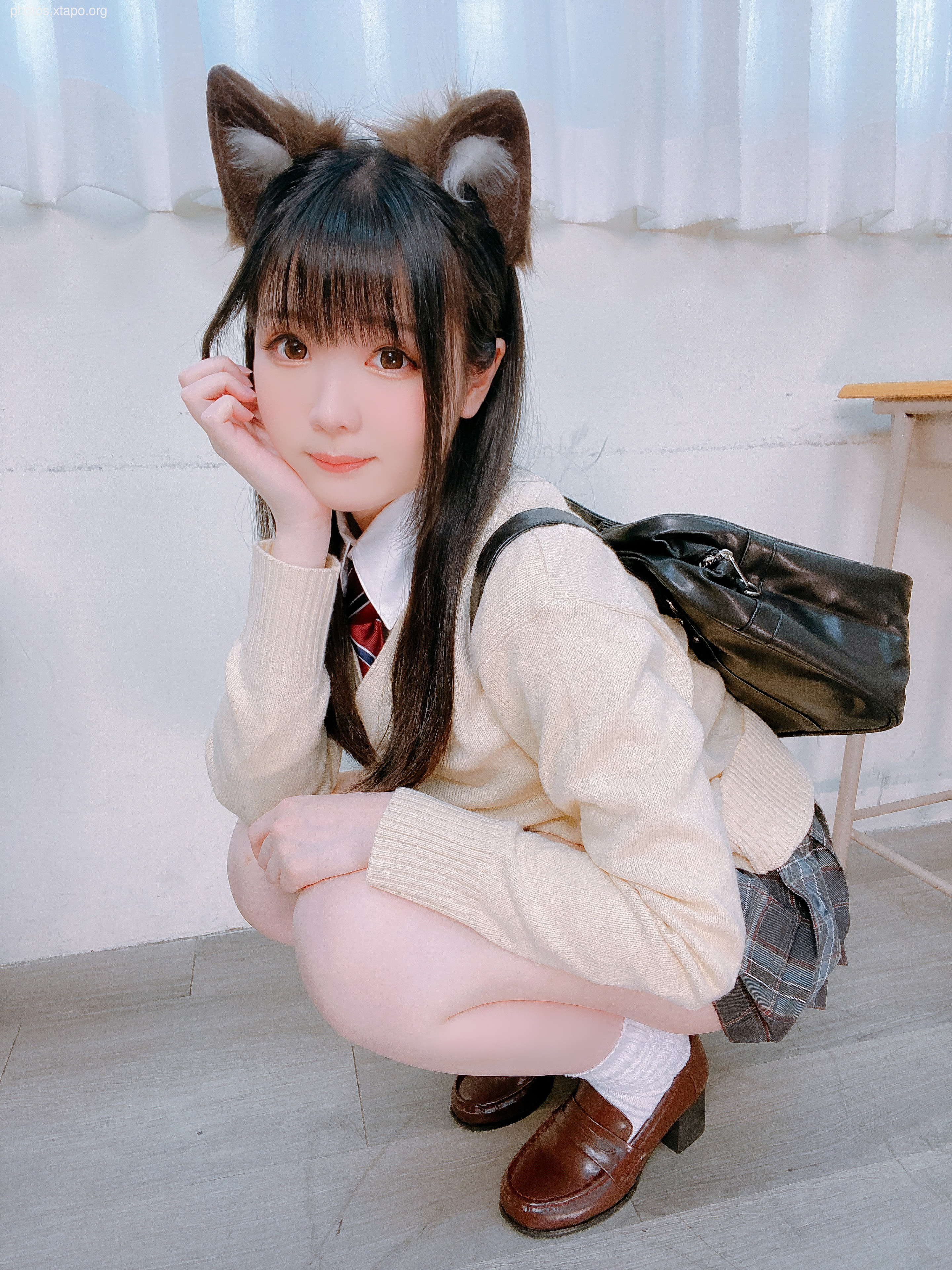 2022-07-24 Cat ear uniform 🐱