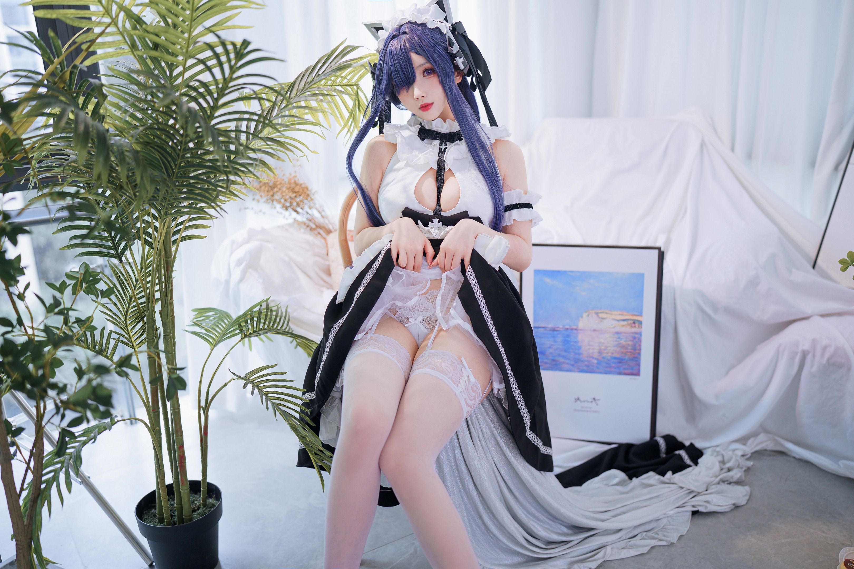 COS Welfare riooko Liangliangzi (roukorerezi) – August Maid Costume