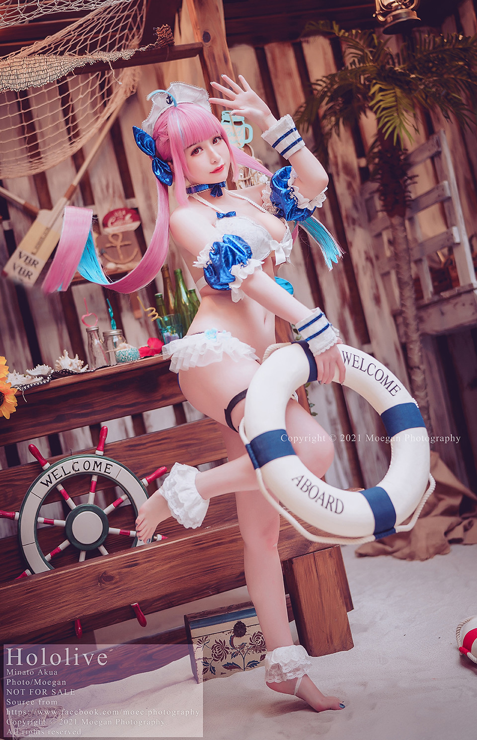 [Miyana Kuwa] Aqua Minato, swimming suit ver. (Aqua Minato)