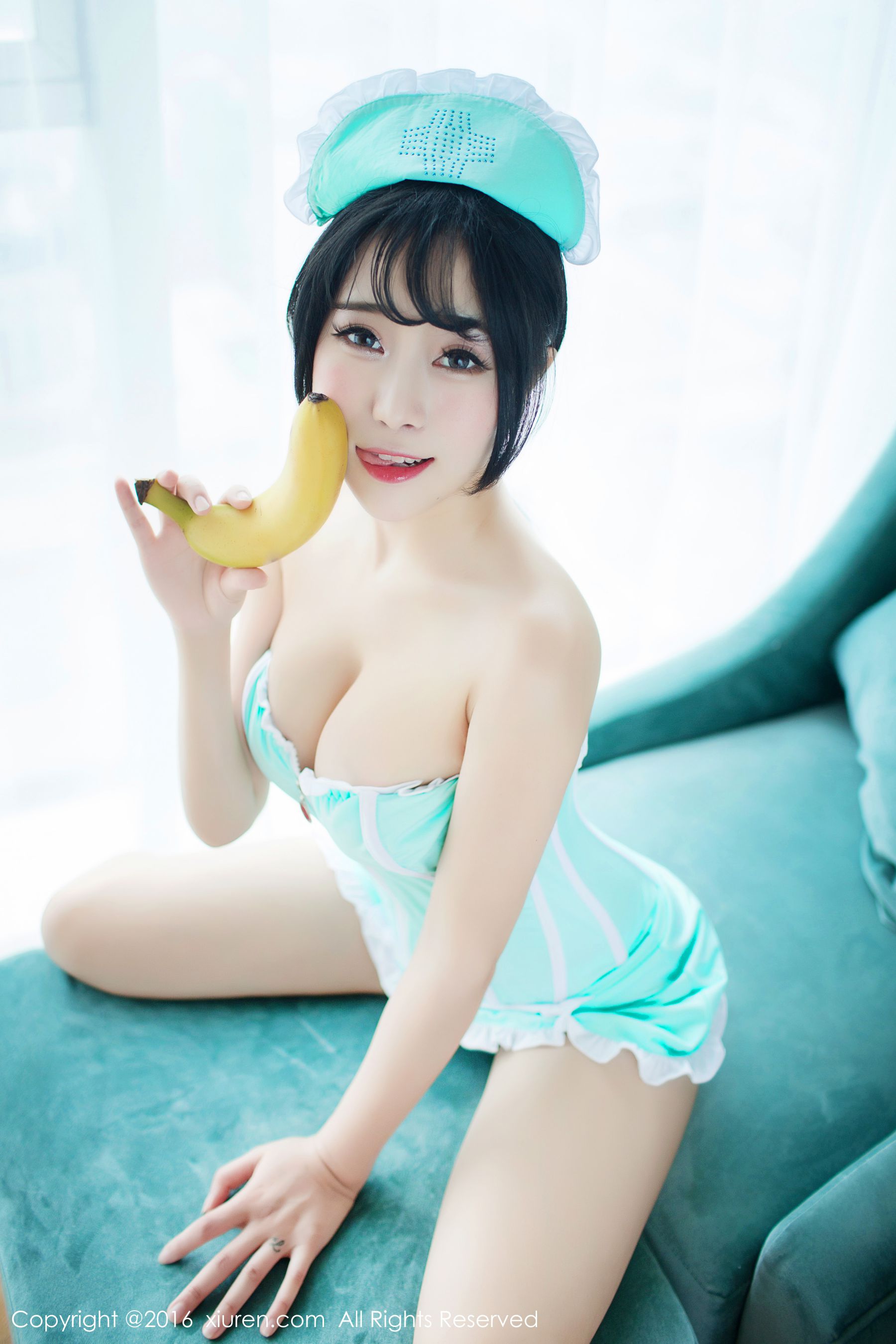 Dou Dou Liang Youlina Banana Nurse Xiuren Xiuren No.550