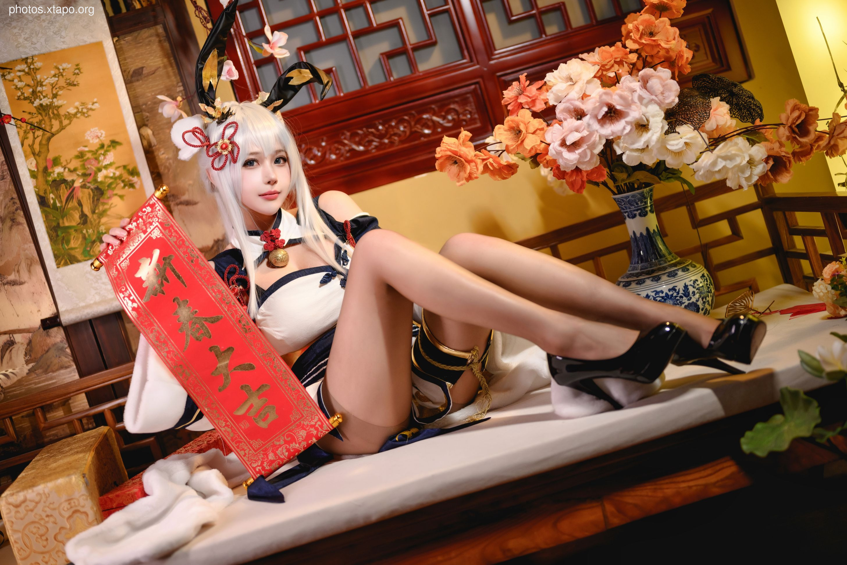 Gezi sauce cheongsam rabbit 21P-315MB