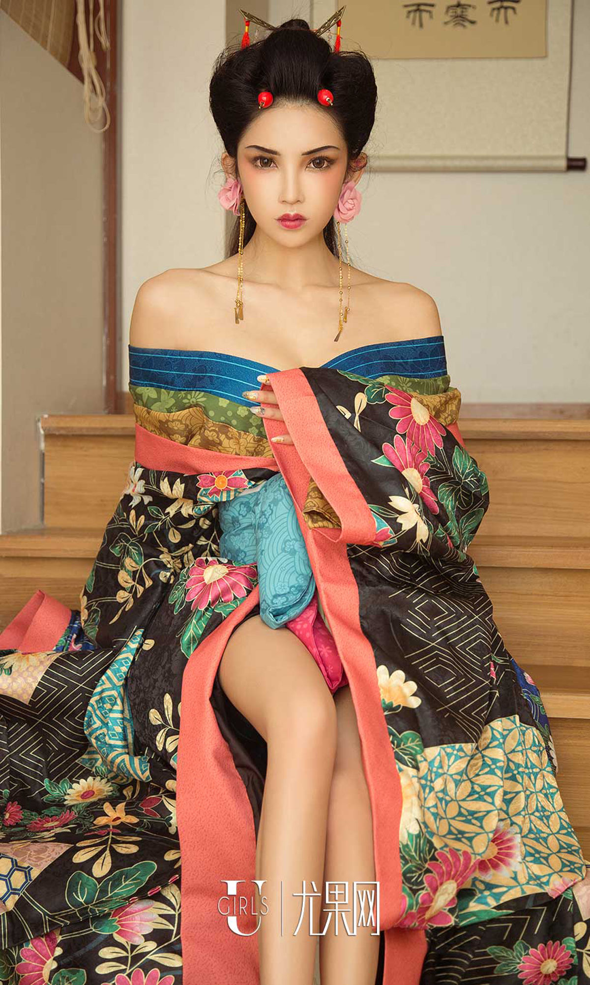 Chen Guoguo & amp; Meng Shigo & amp; Ball Memoirs of Geisha Youguo Circle Love Styling No.1170