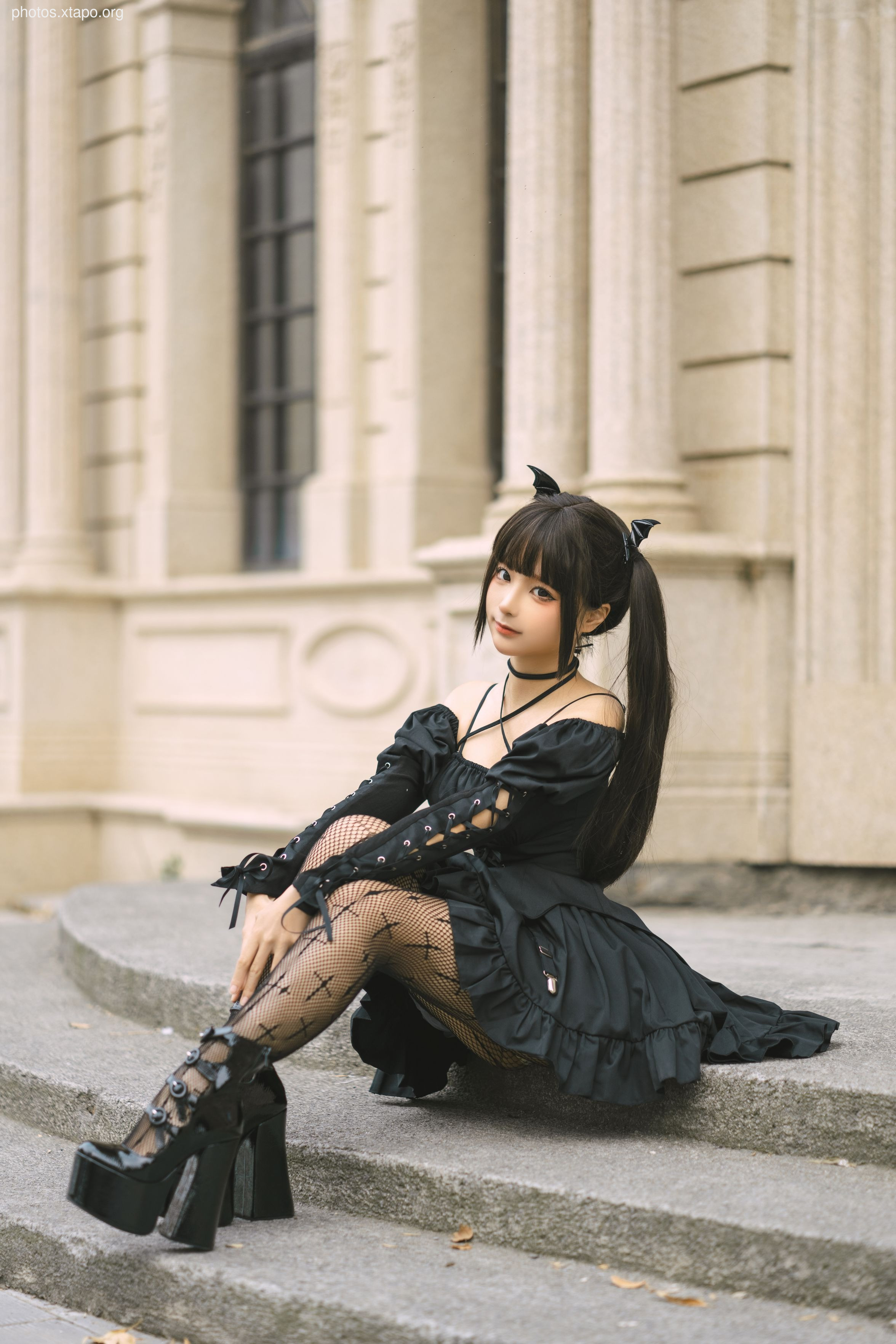 Stupid Momo double ponytail little devil & nbsp 16p-140m