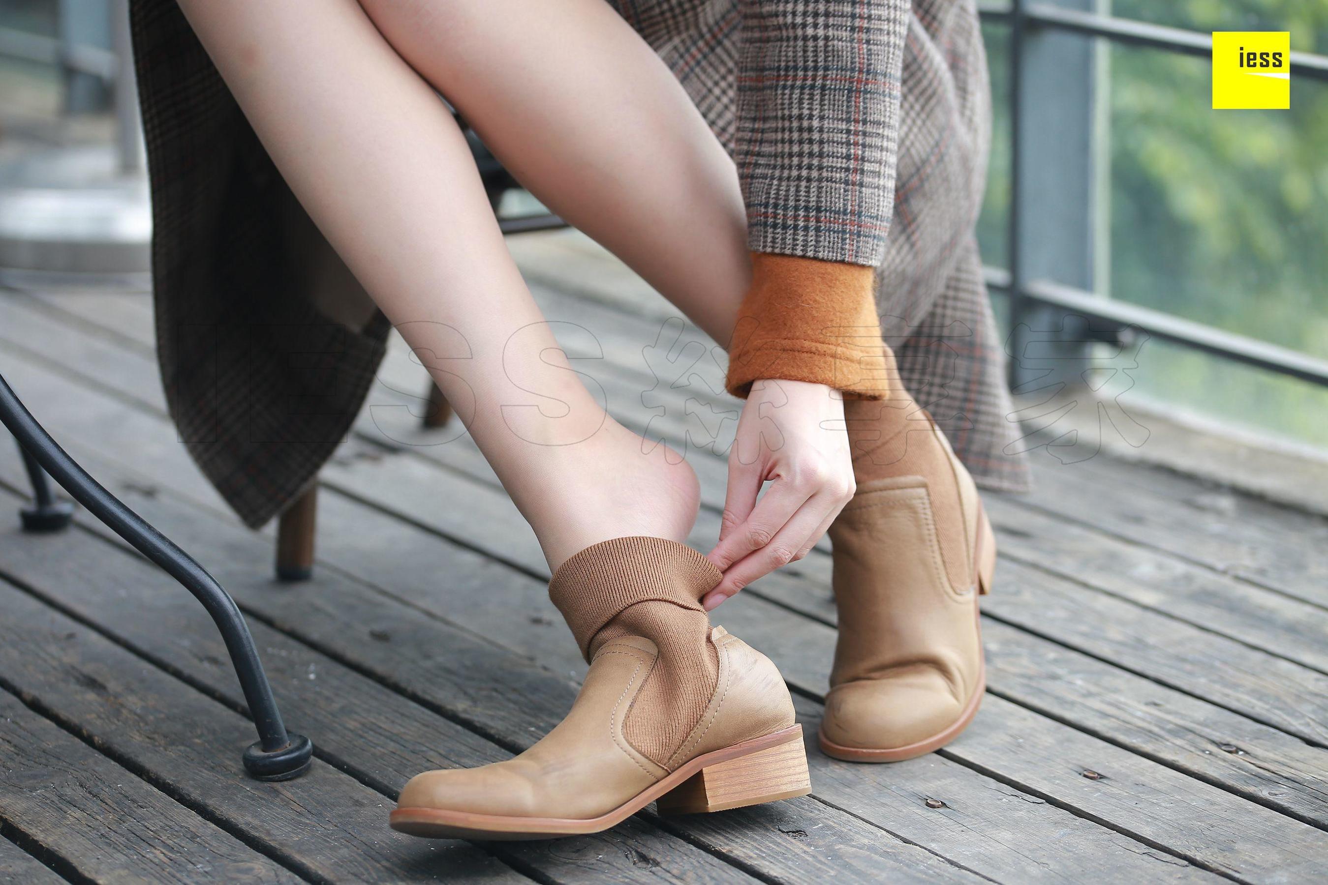 Purple Purple Domineering Short Boot Pork Different Thoughts to IESS Silk Enjoy Home 168