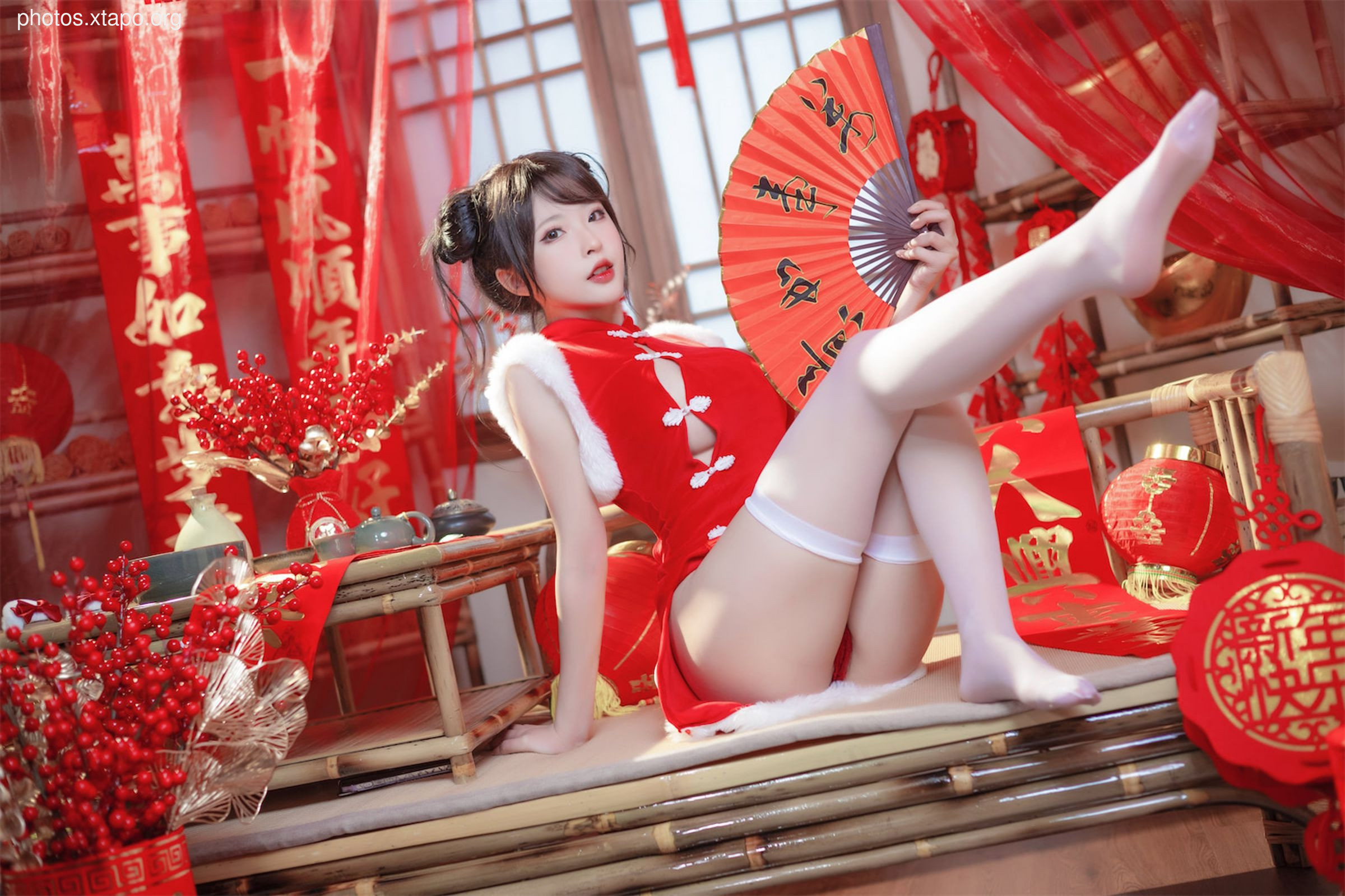 Shimizuya 2023 New Year Cheongsam 77P-770MB