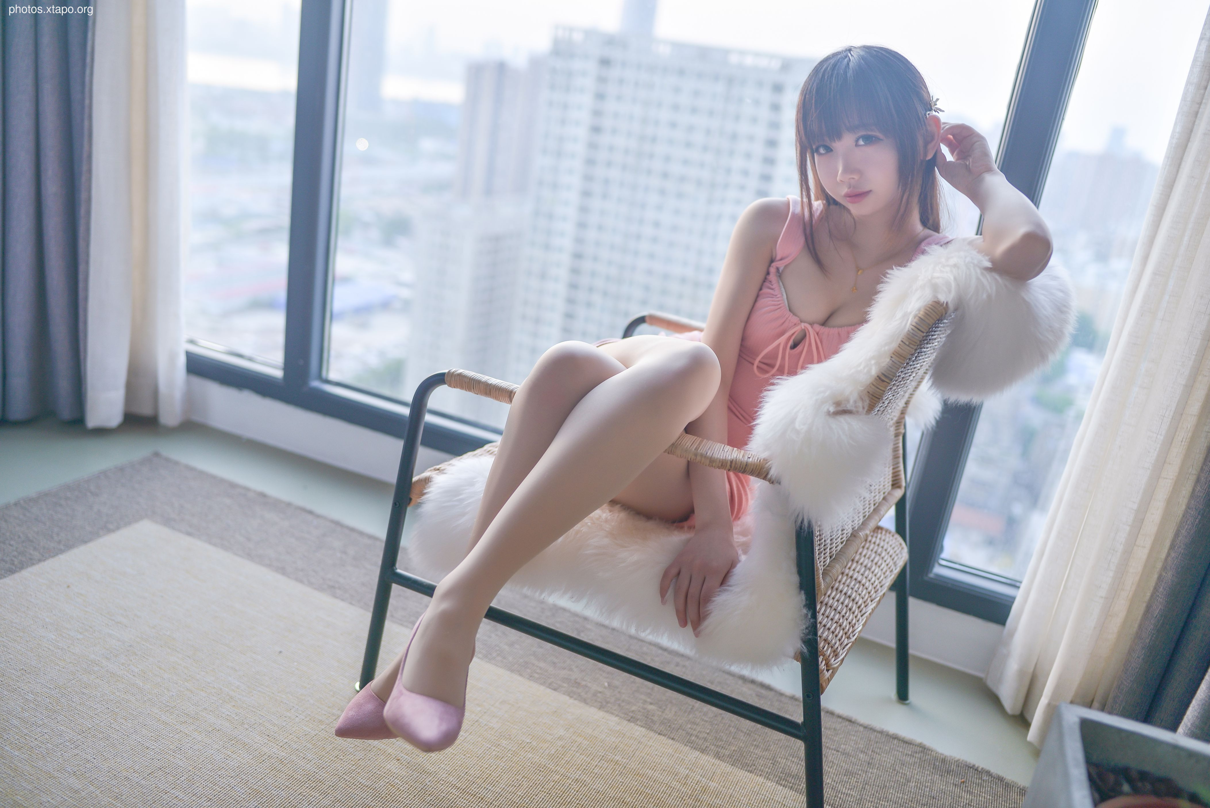 Xueqi SAMA VOL.03 Pink Dress 42P-362MB
