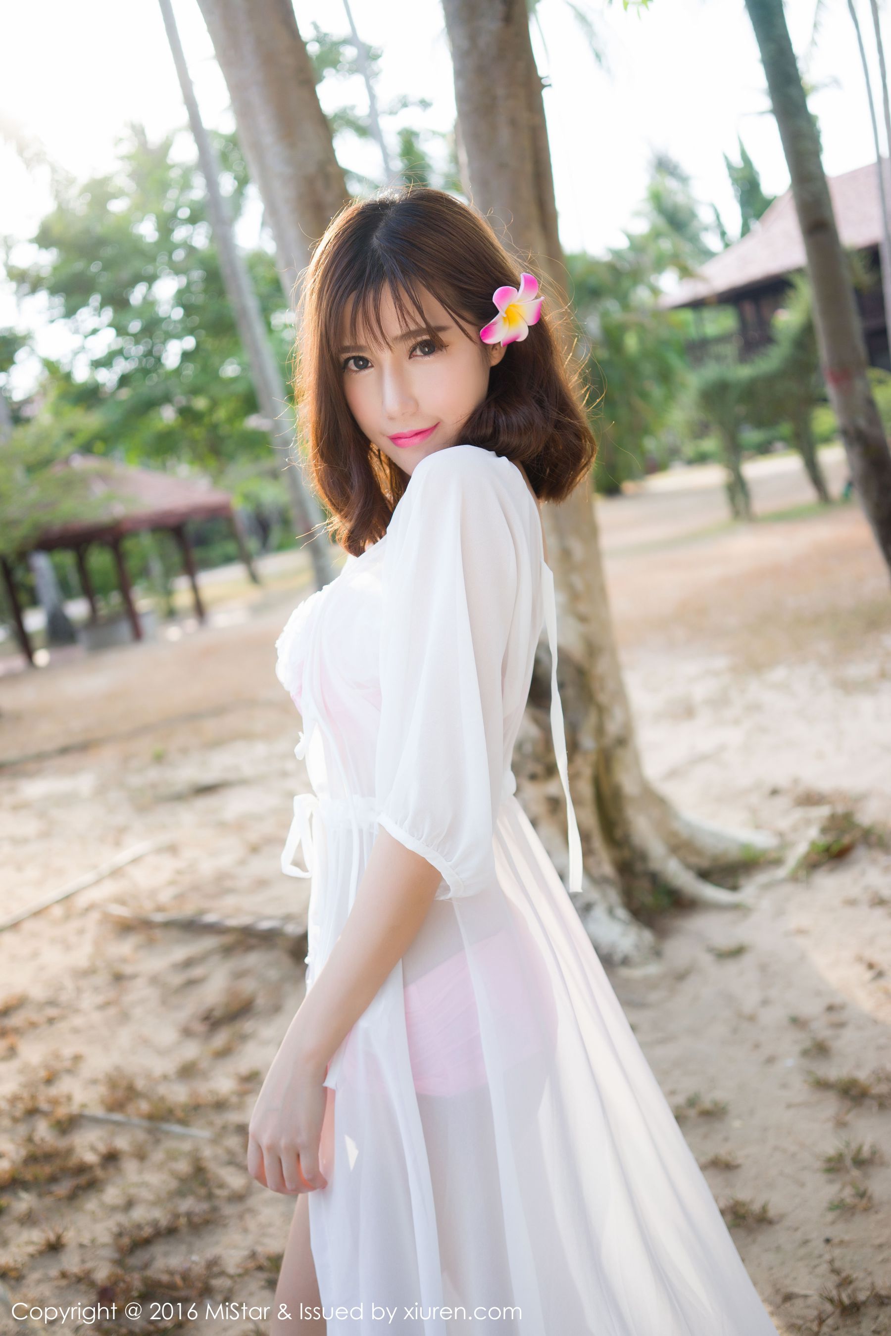 Sandy Chen Tianyang Elegant temperament, Yangliu thin waist Meiyan Society Mistar Vol.088