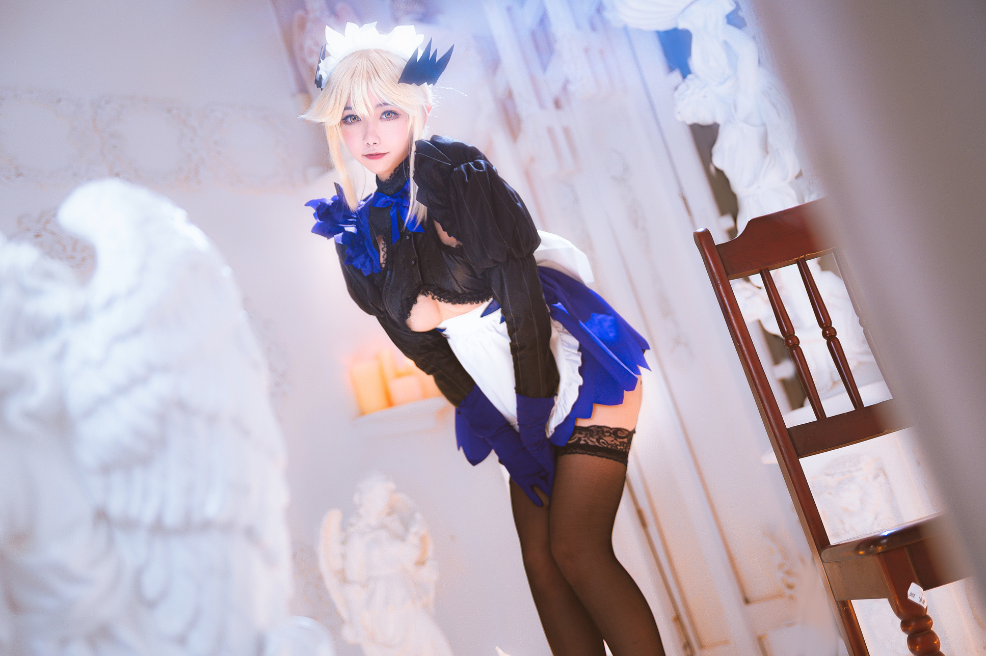 [Momoko Aoi] Artoria Pendragon Alter Black Gun Dumb Maid