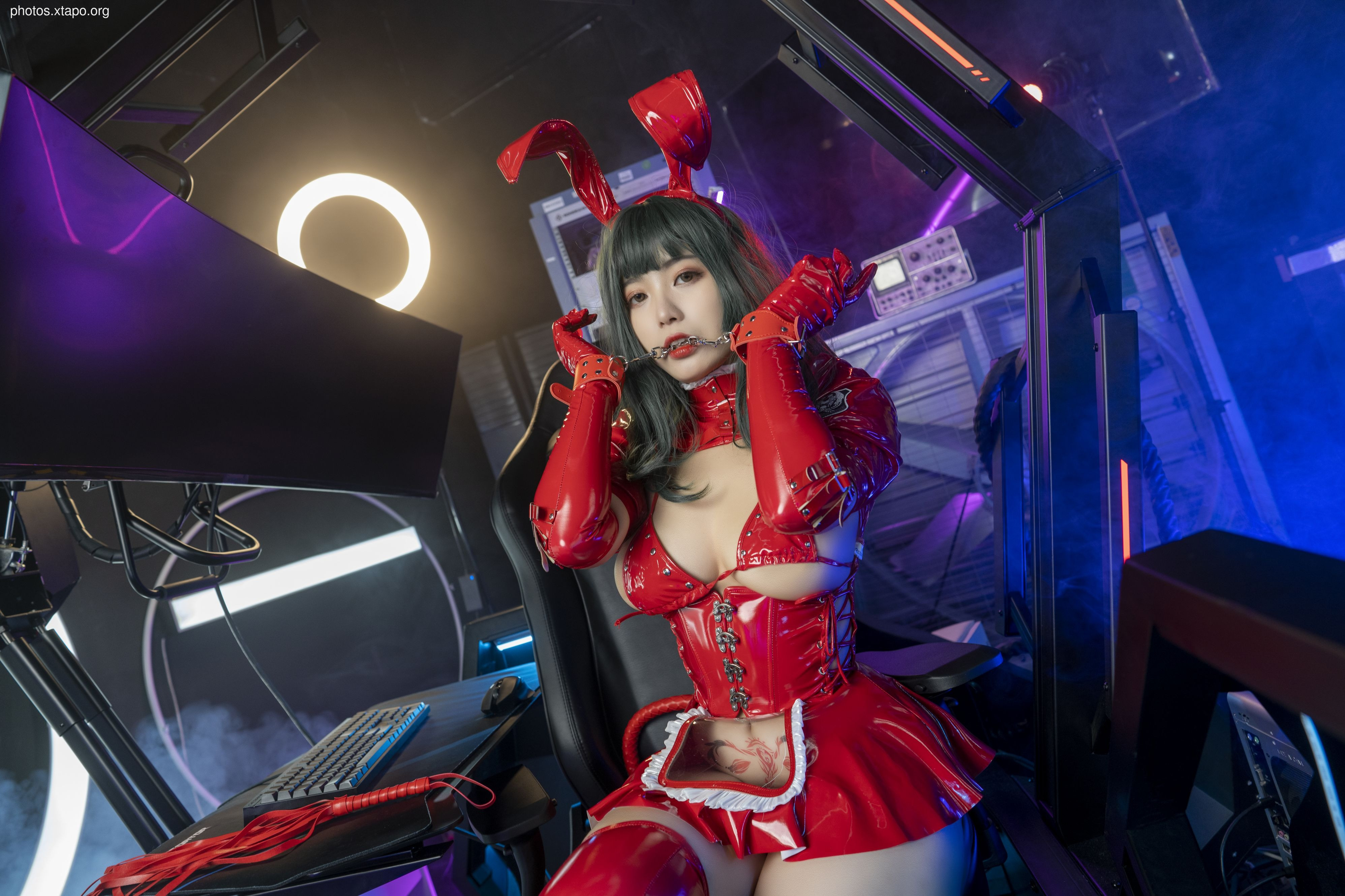 A_ i Dita Dark Rabbit Girl 40P-618MB