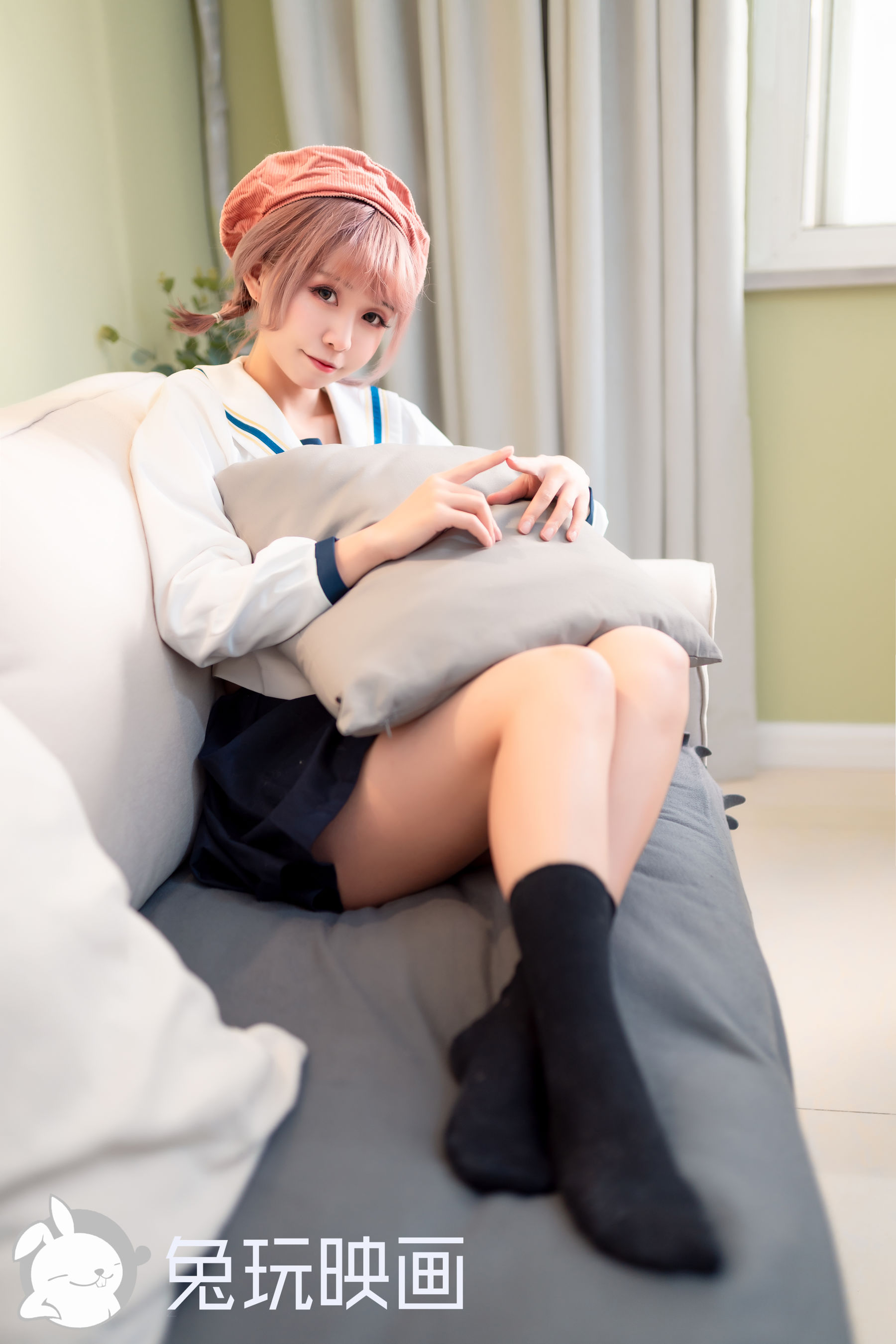 Rabbit Playing -JK Uniform Vol.040 Playful Girl