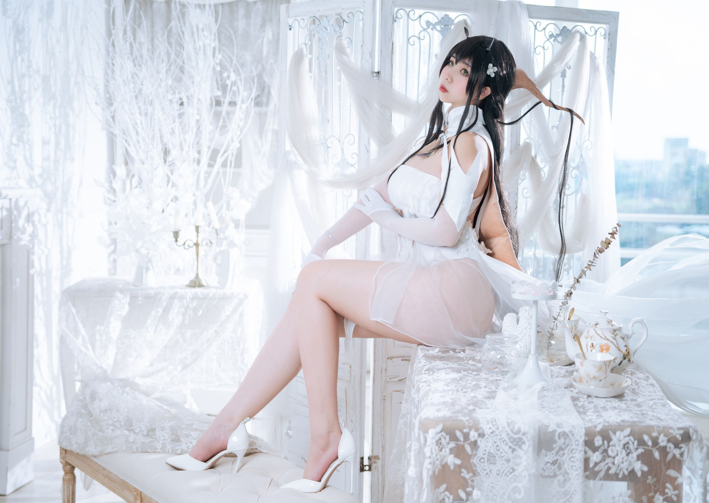 Charm Hitomi Meroko 001 Blue Line Real Estate 53P-486MB