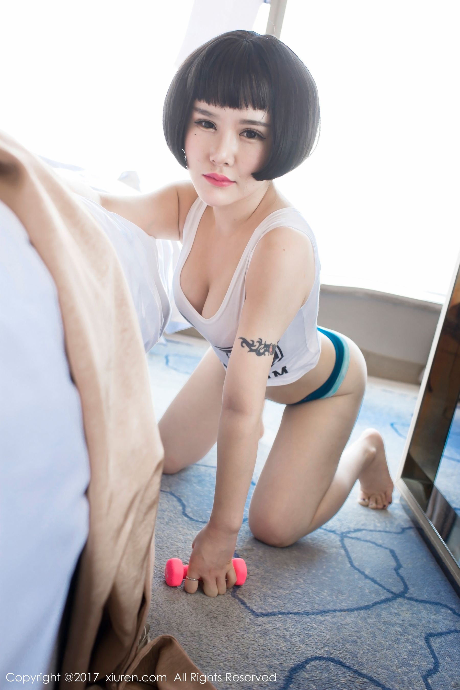 Round pink and tender new girl@Xiuren No.794