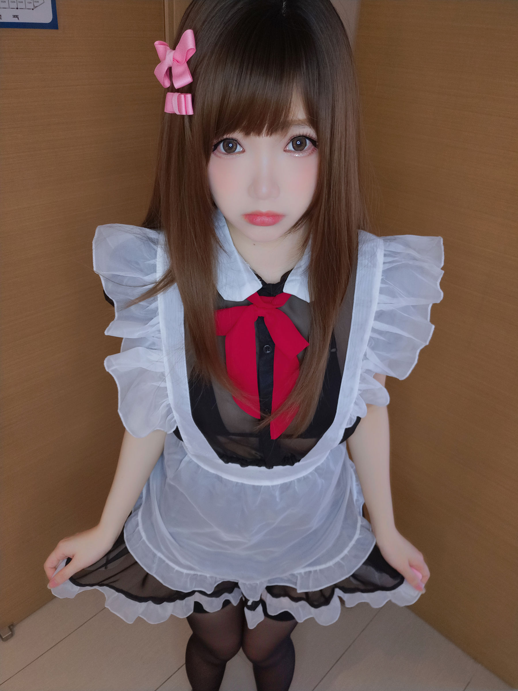 Net Red Coser Photo Anime blogger Xueqing Astra -Bathroom Maid