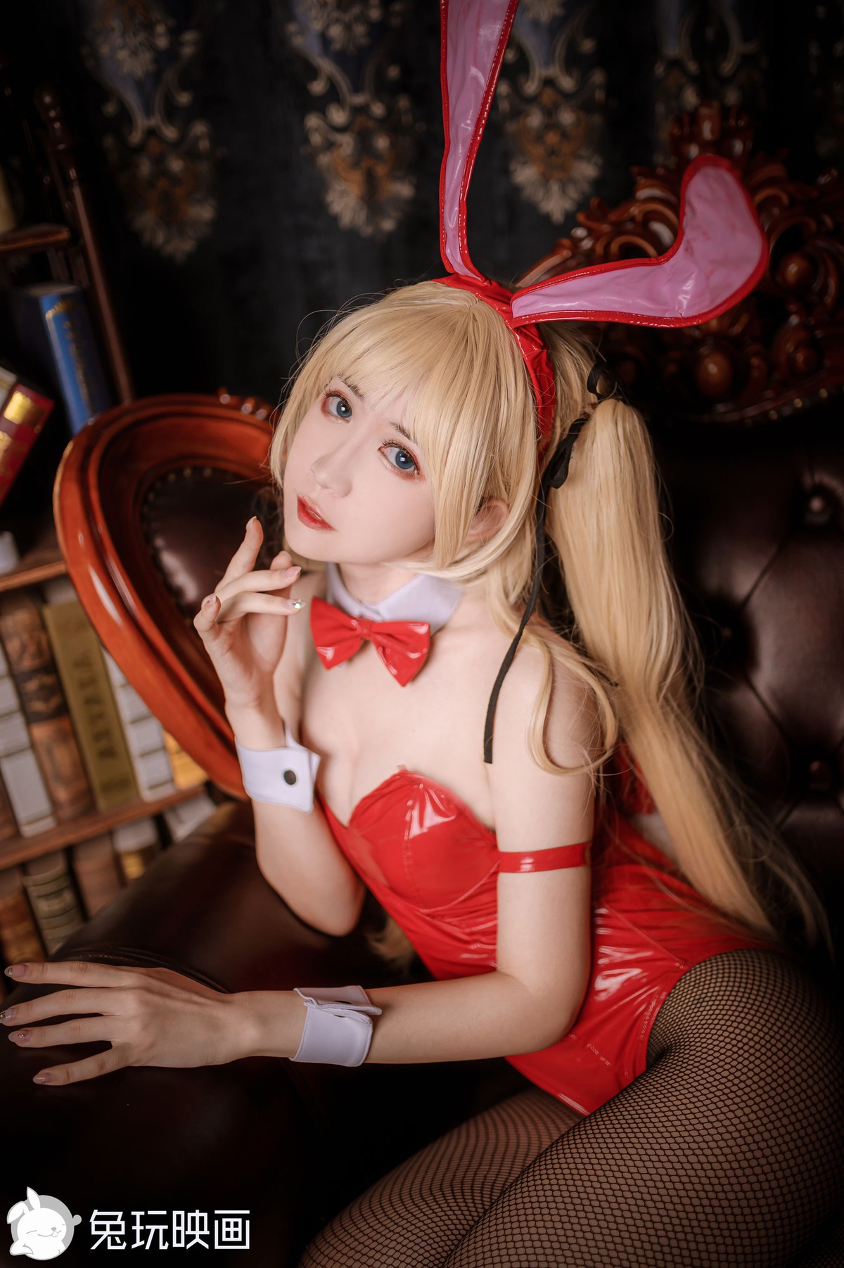 Rabbit Play Movie Cosplay Bunny Girl Red and Black