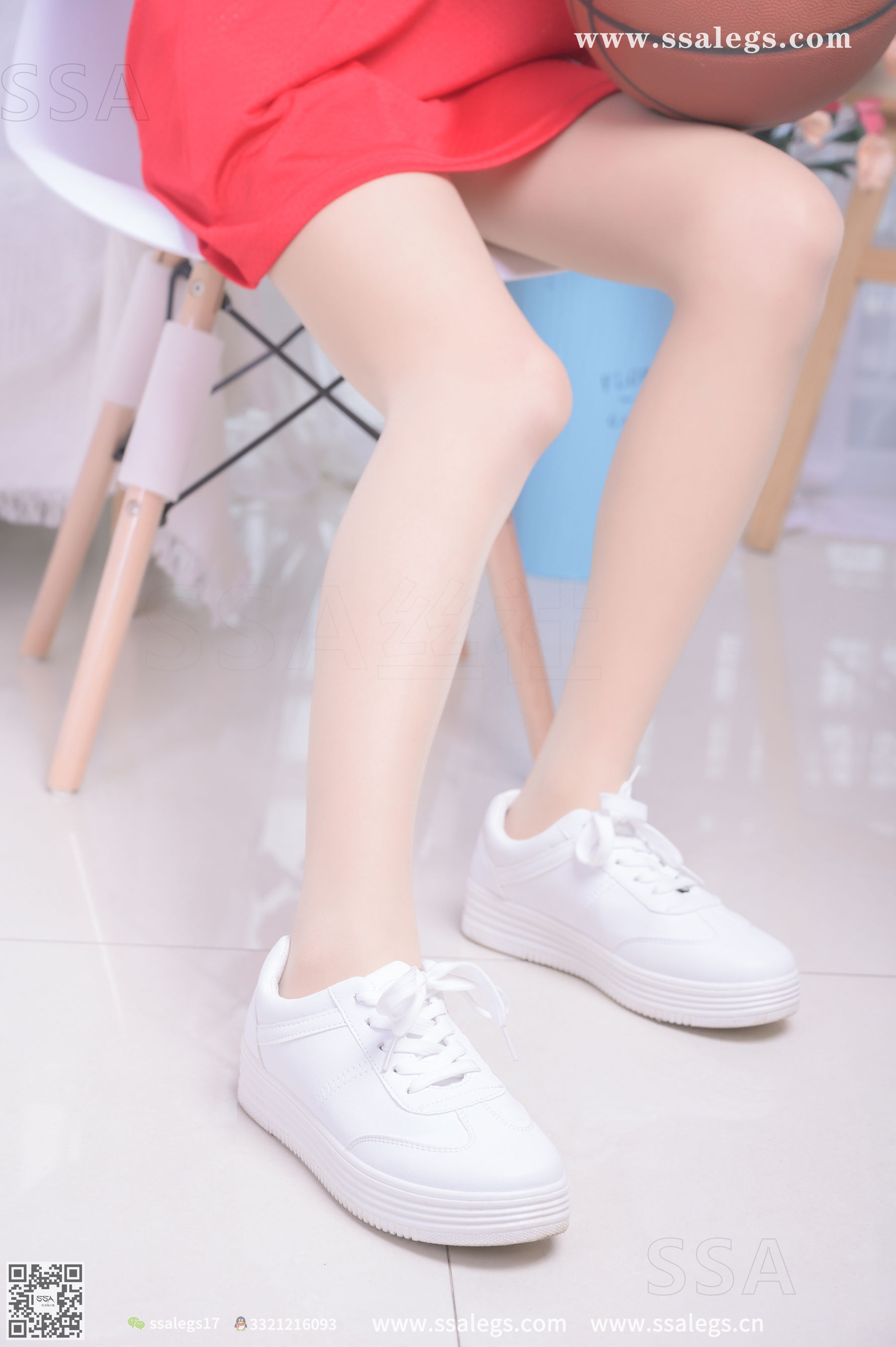 SSA Silk Club Super Clear photo NO.324 Ms. Susu Sister Su Su with a holiday at home to play basketball (top)