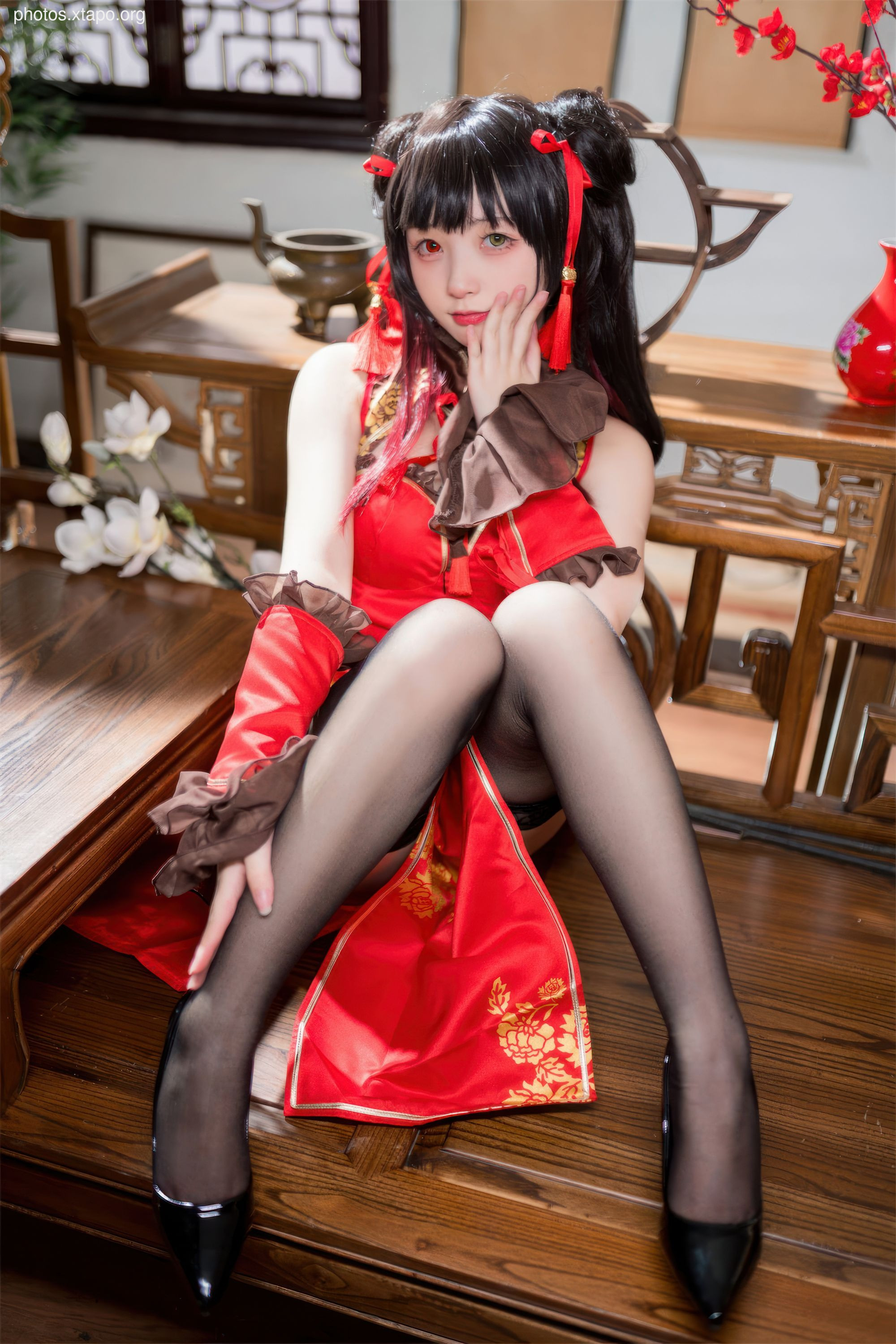 Flower Bell Tokisaki Kurumi Cheongsam 66P