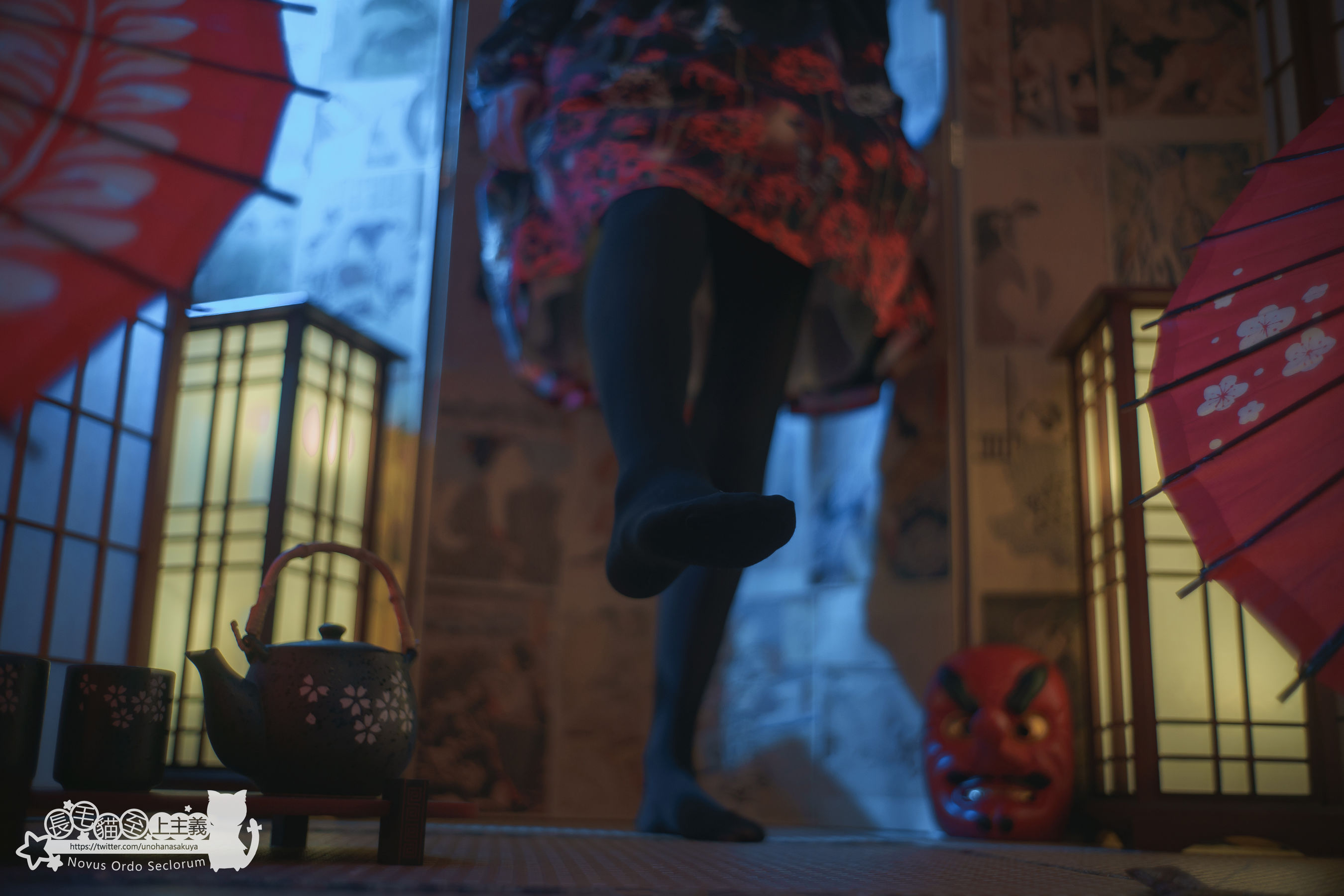 Welfare COS Waiser Kagiki Rin Rin Rin Josei -On the night when cluster amaryllis blooms