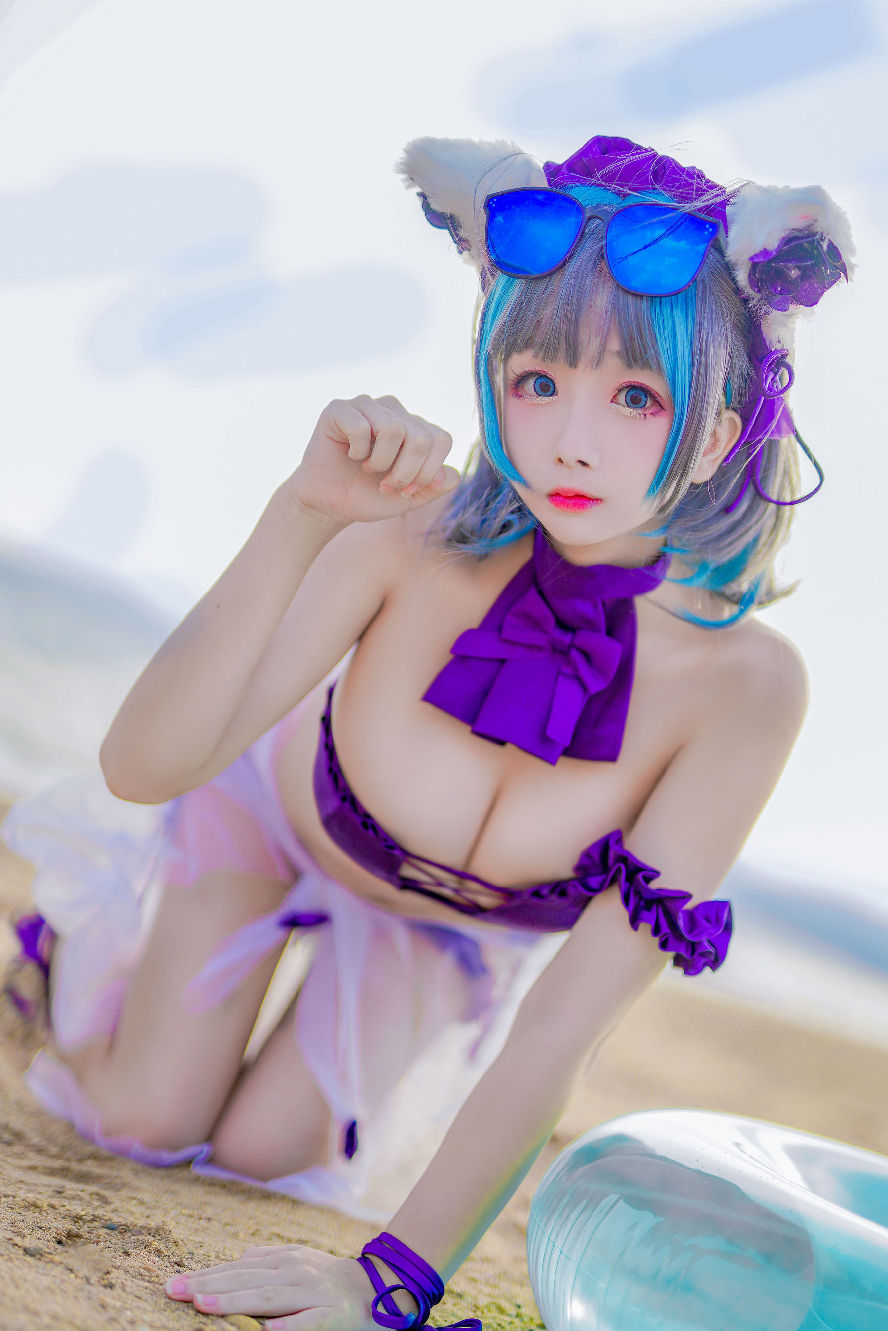 COS Welfare COSPLAY Renai Jiao -Chai County Cat Swimsuit