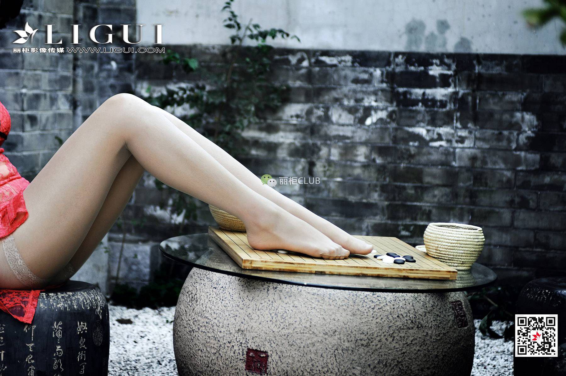 Leg Model Liu Tao Classical Meisi Li Cabinel Ligui Stockings Beautiful Legs