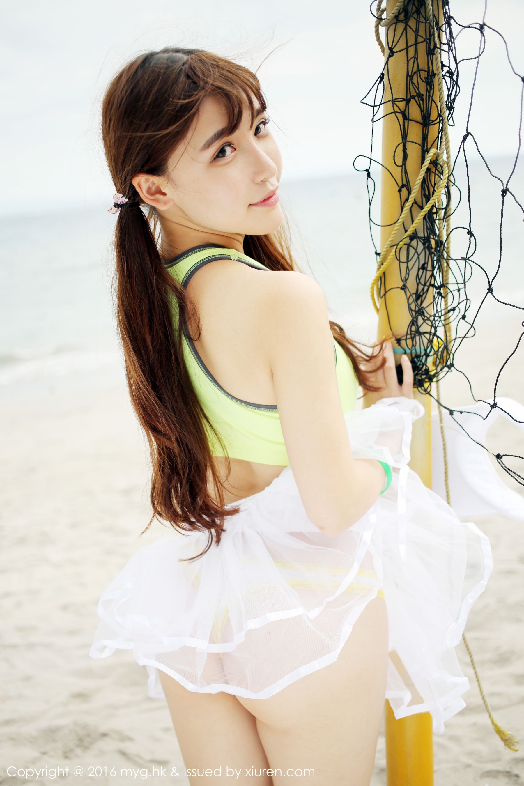 Xiongyu BOBO Longmu Island Travel Beach Beauty Fresh Series Miyuan Pavilion Mygirl VOL.191