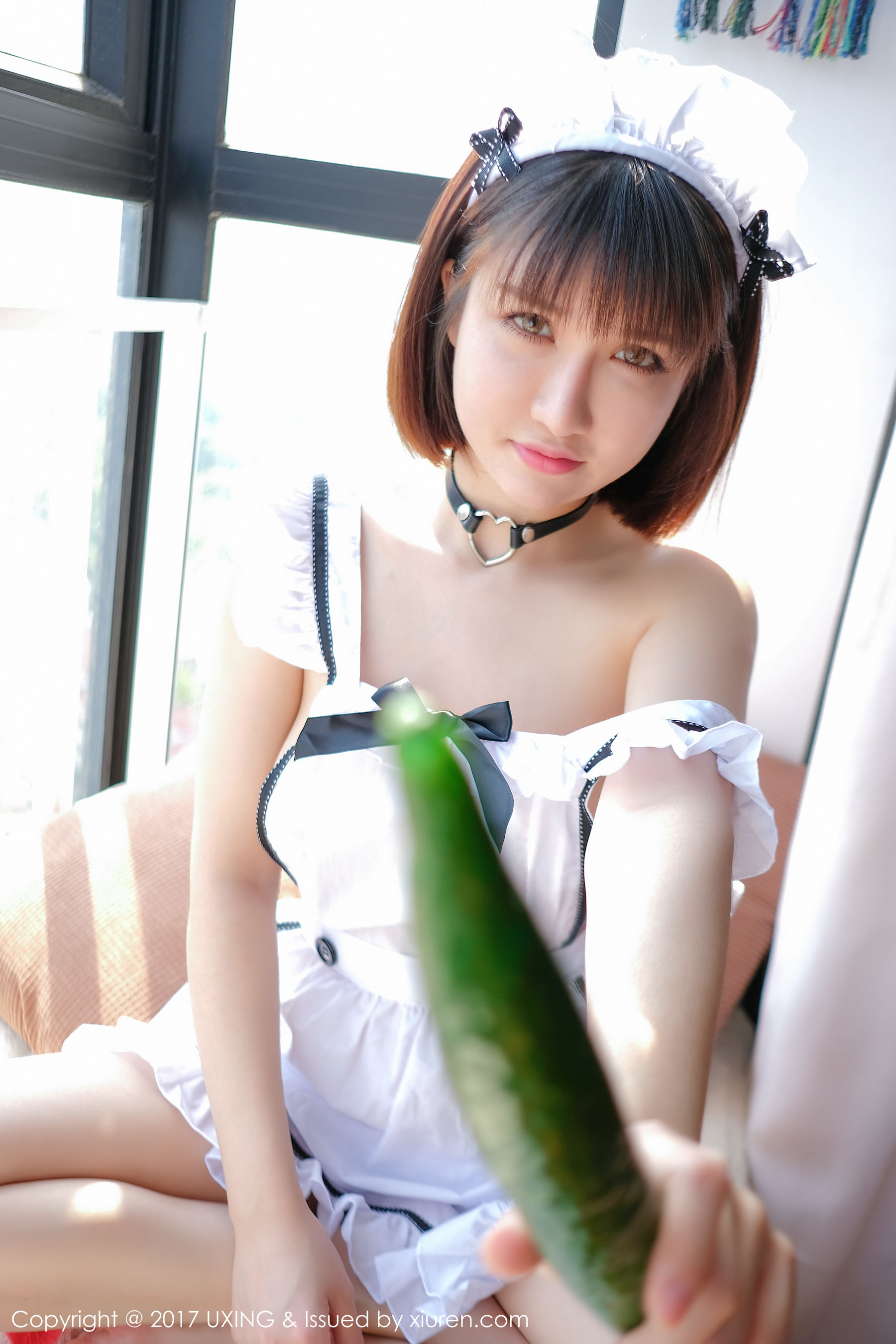 K8 Ao Jiao Meng Meng vivian Maid ClothingCucumber Theme Nic -Star Hall UXing Vol.058