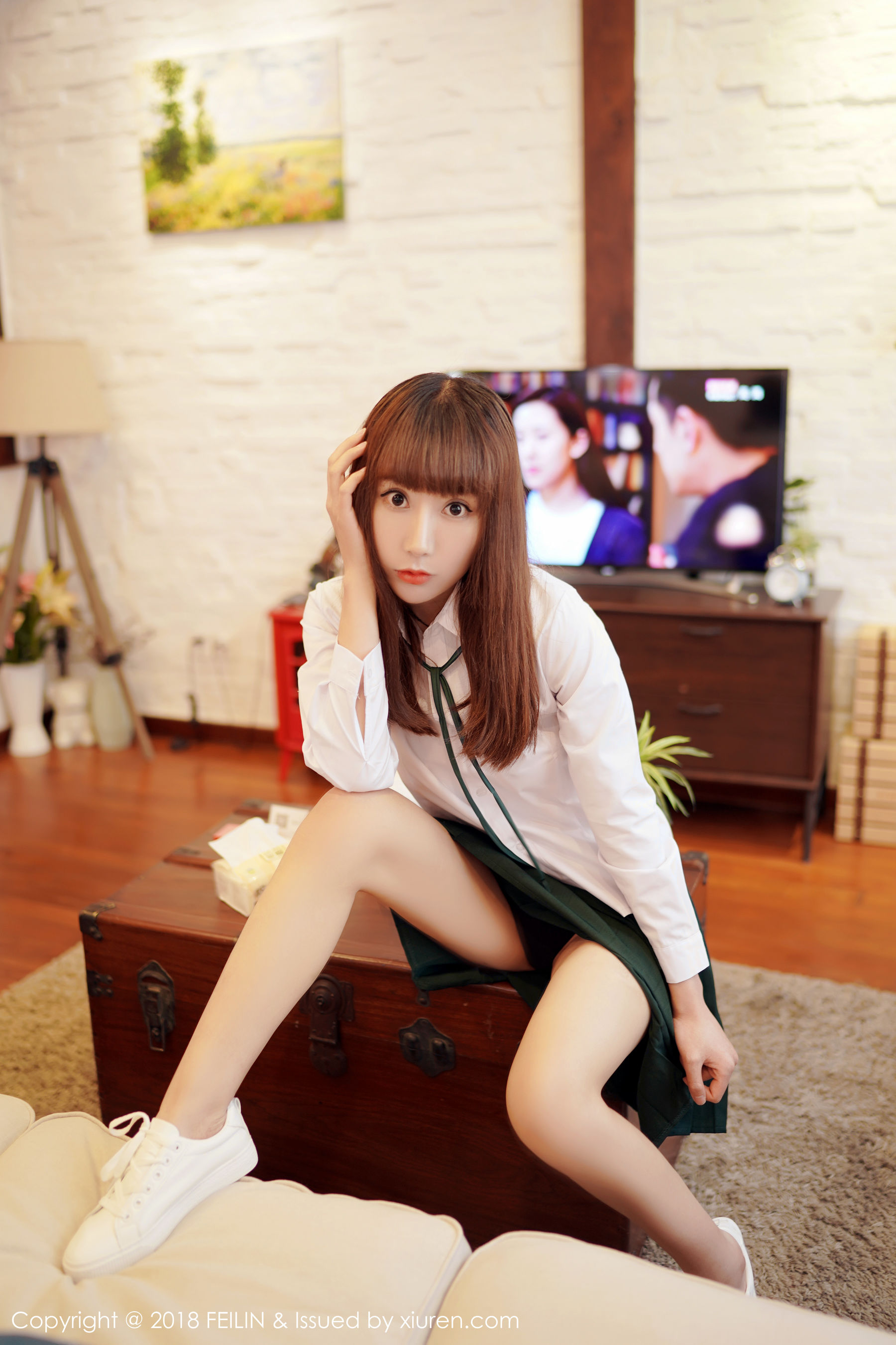 Xia Xiaoxiao Summer Snow skin, small waist, beautiful breasts and round hips 囡 Feilin vol.139