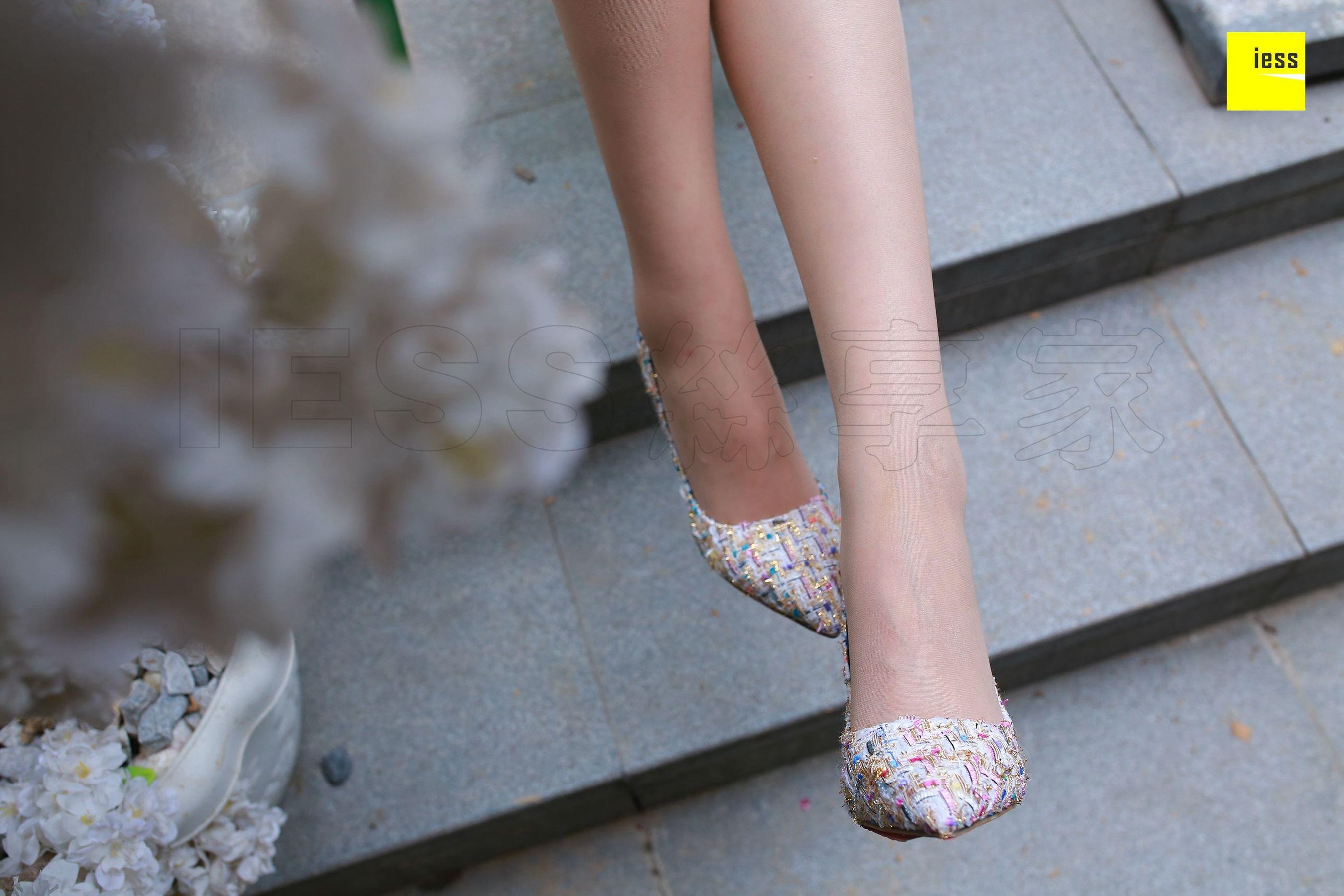 Purple Purple White Skin Beautiful toes Different Thoughts to IESS Silkxiang Home 235