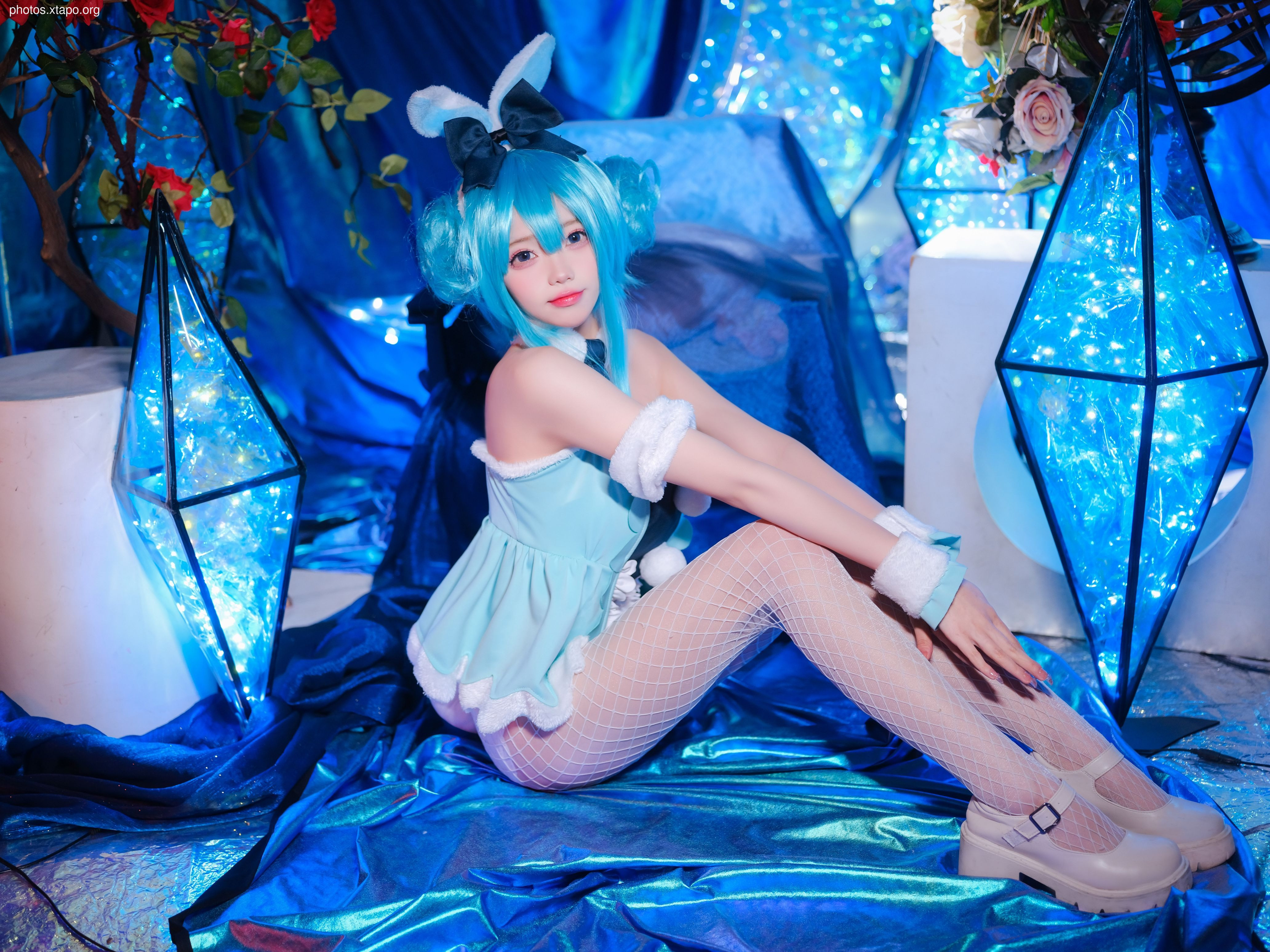 Miku Hatsune Future Rabbit Girl 13P