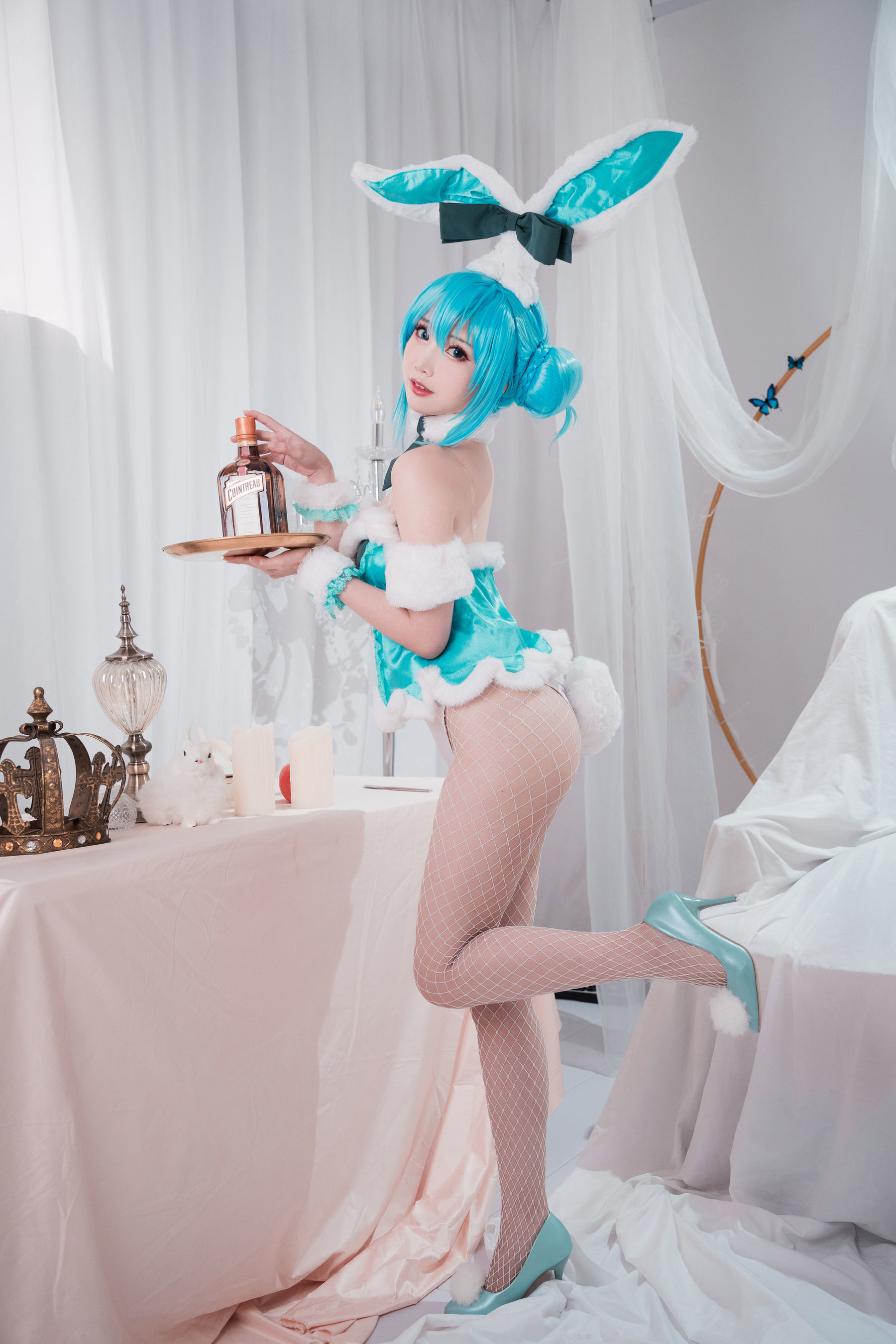Net Red Coser Cute Popular Coser Noodle Cake Fairy -Hatsune Miku Girl