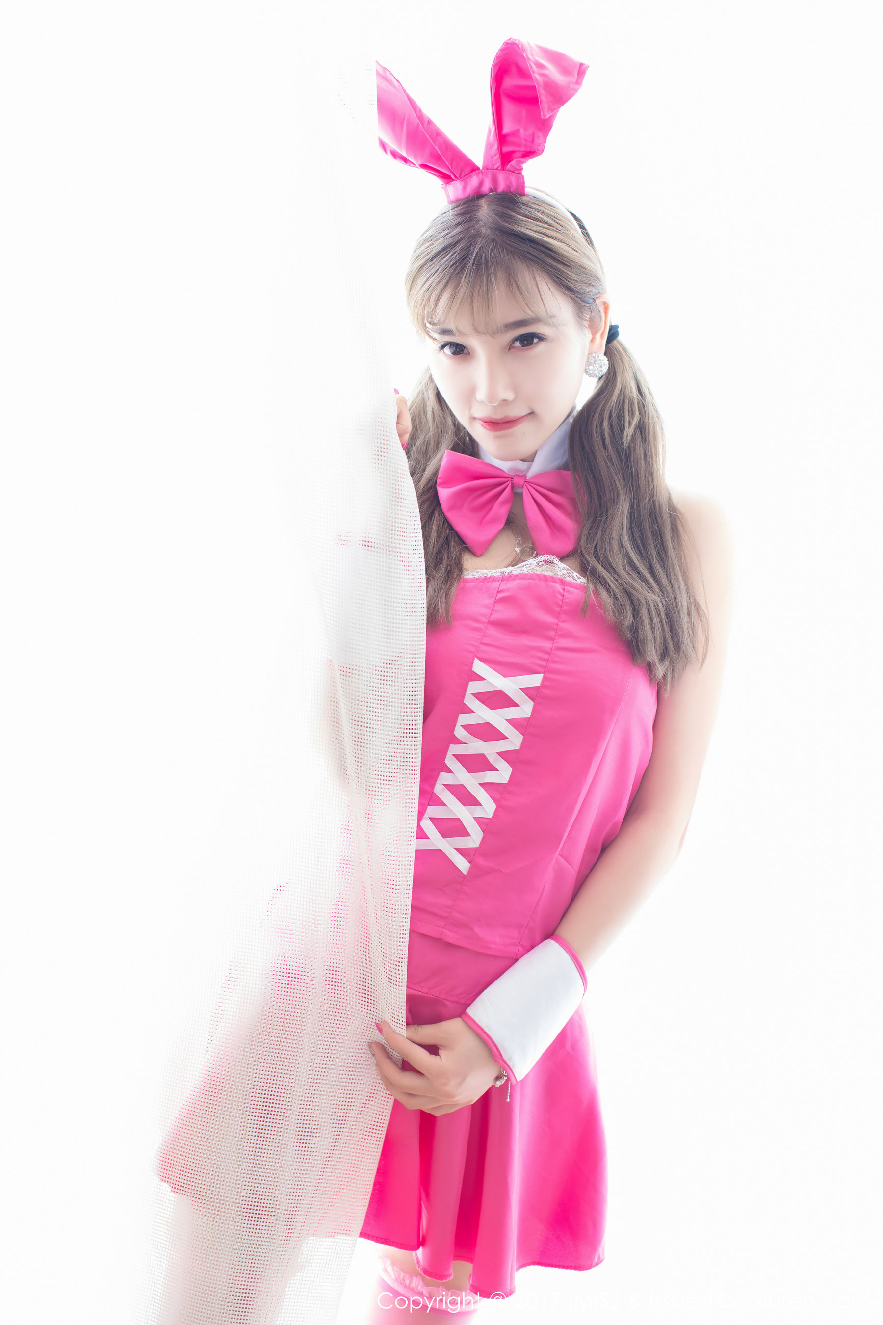 Yang Chenchen Sugar Pink Rabbit Girl and Sweet Male 爱 社 i Vol.176