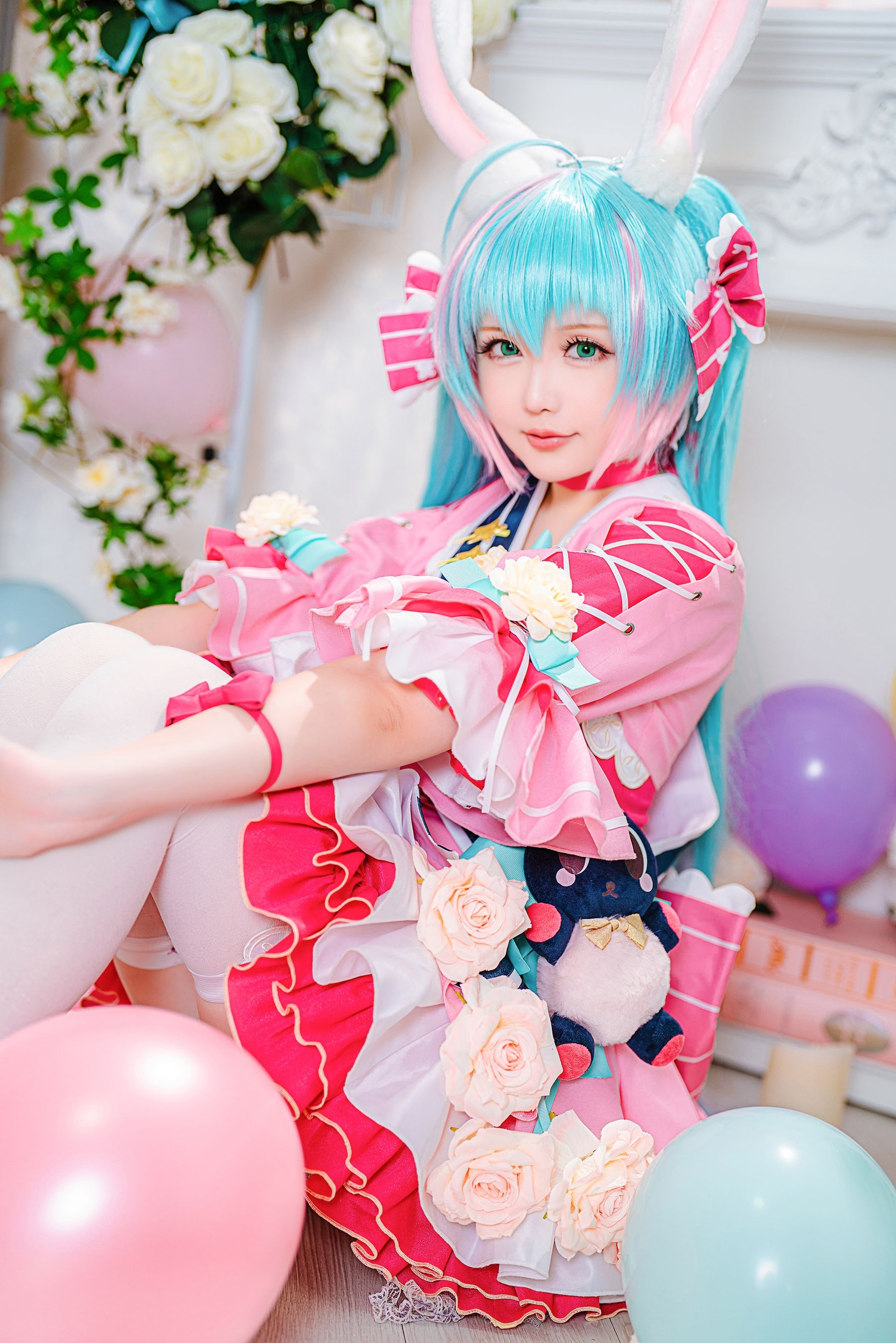 Welfare COS Miss Coser Sister Star Zhi Zhi Zhi -Valentine's Day Dream set group