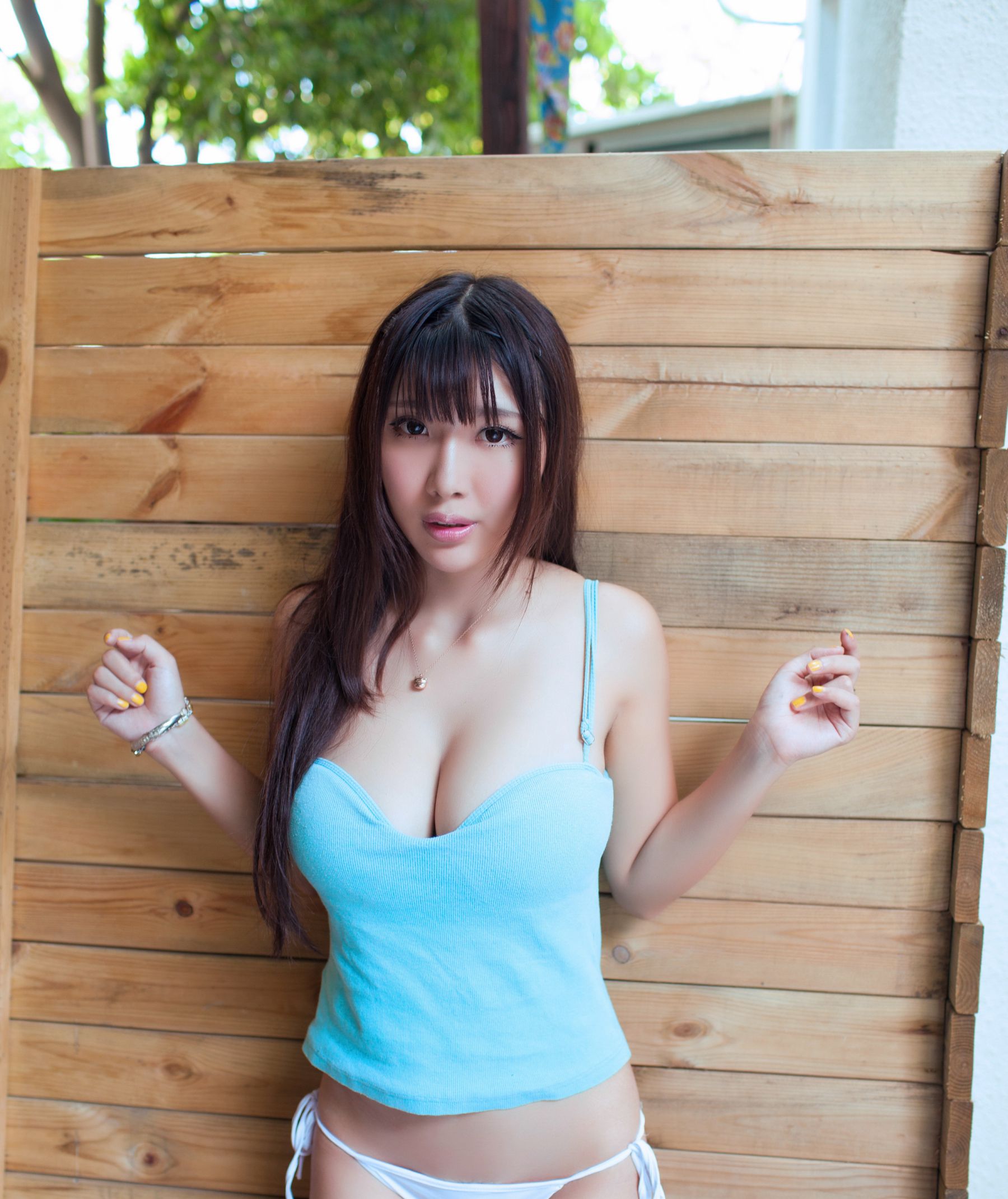 Li Zhenji/Xiao Qian Sunny Blasting Milk UnderwearSeaside Series Xiuren No.227