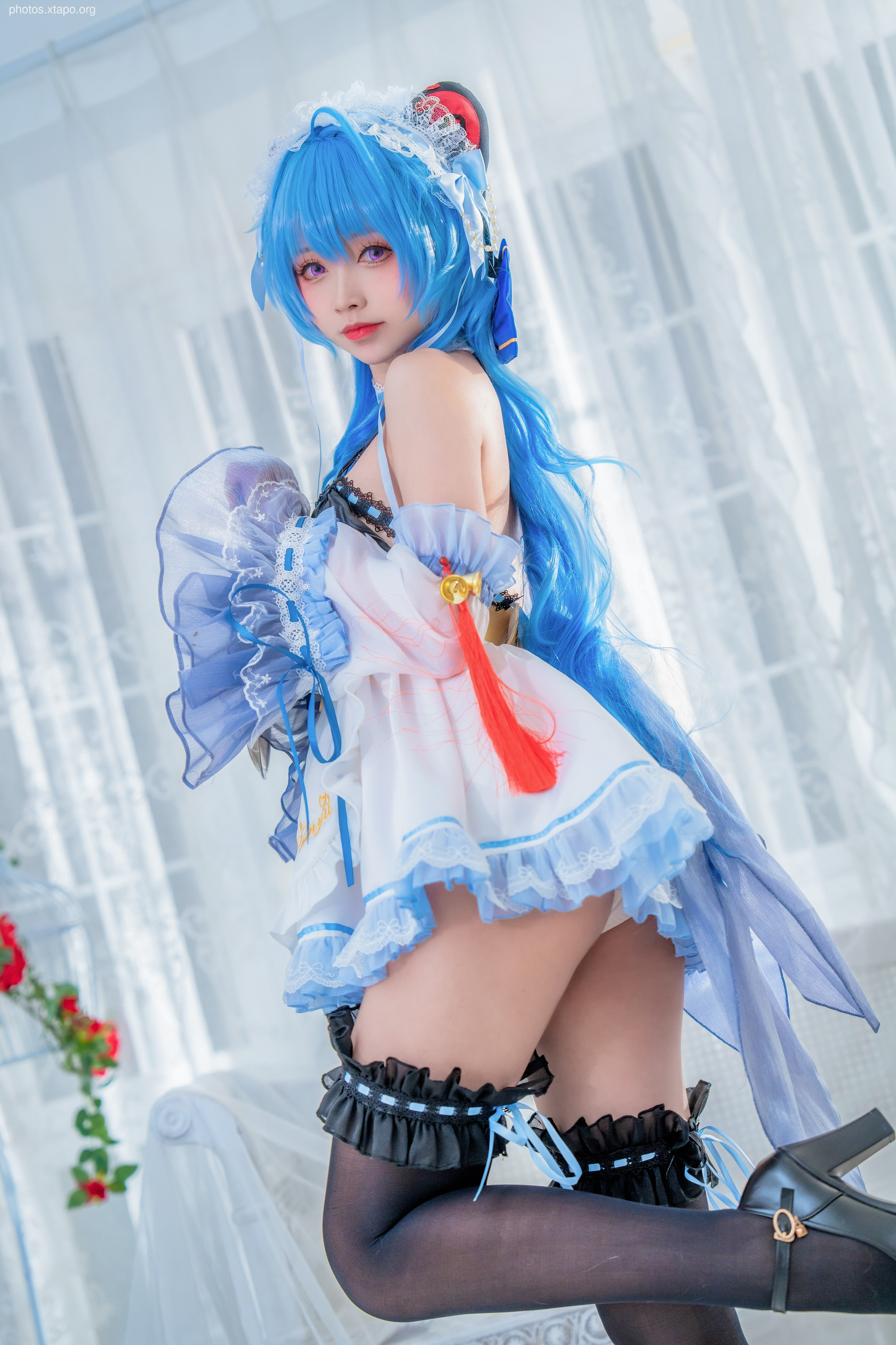 Large roll small roll Ganyu maid 20P-160MB