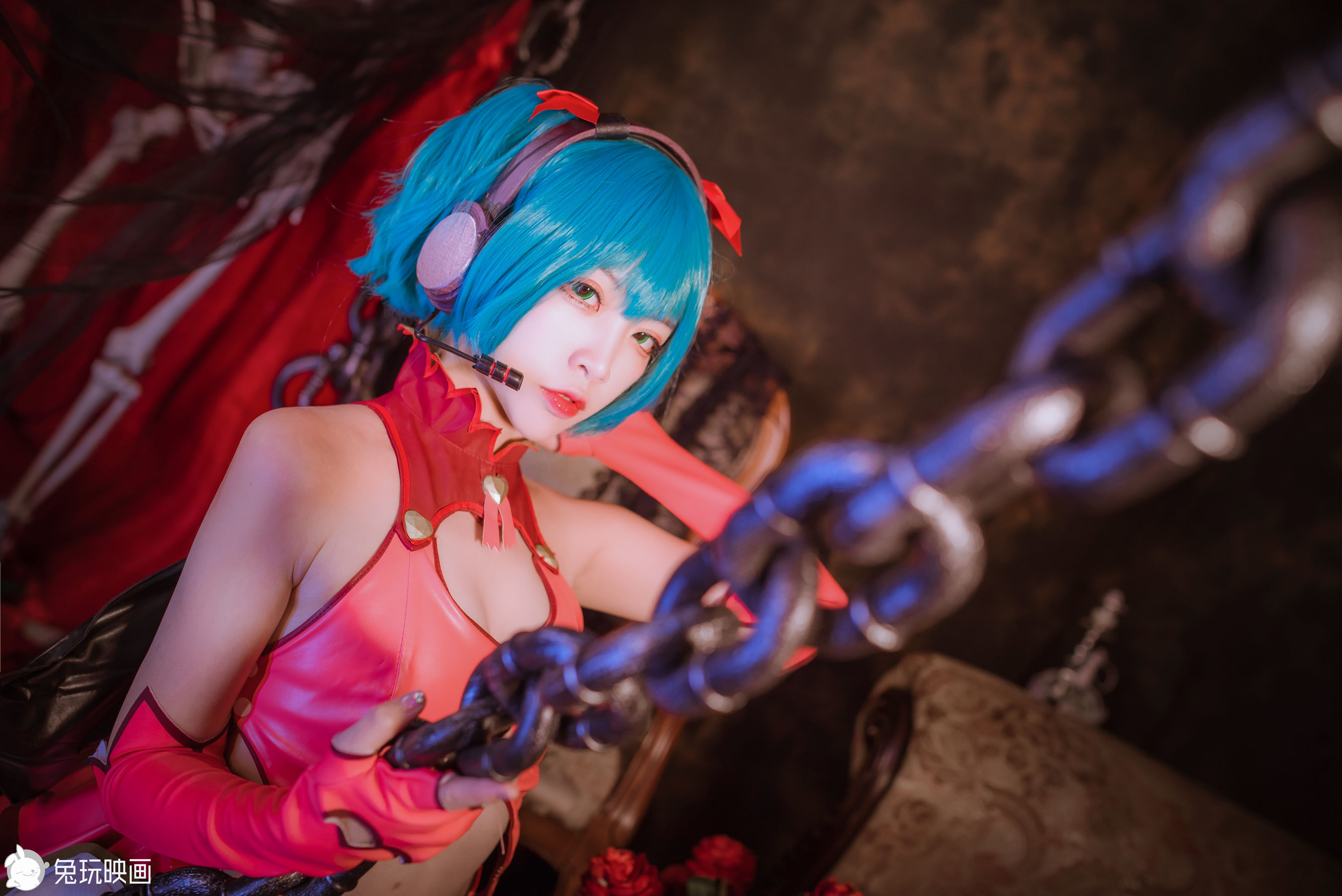 Rabbit Playing Paintings -Chong Little Demon