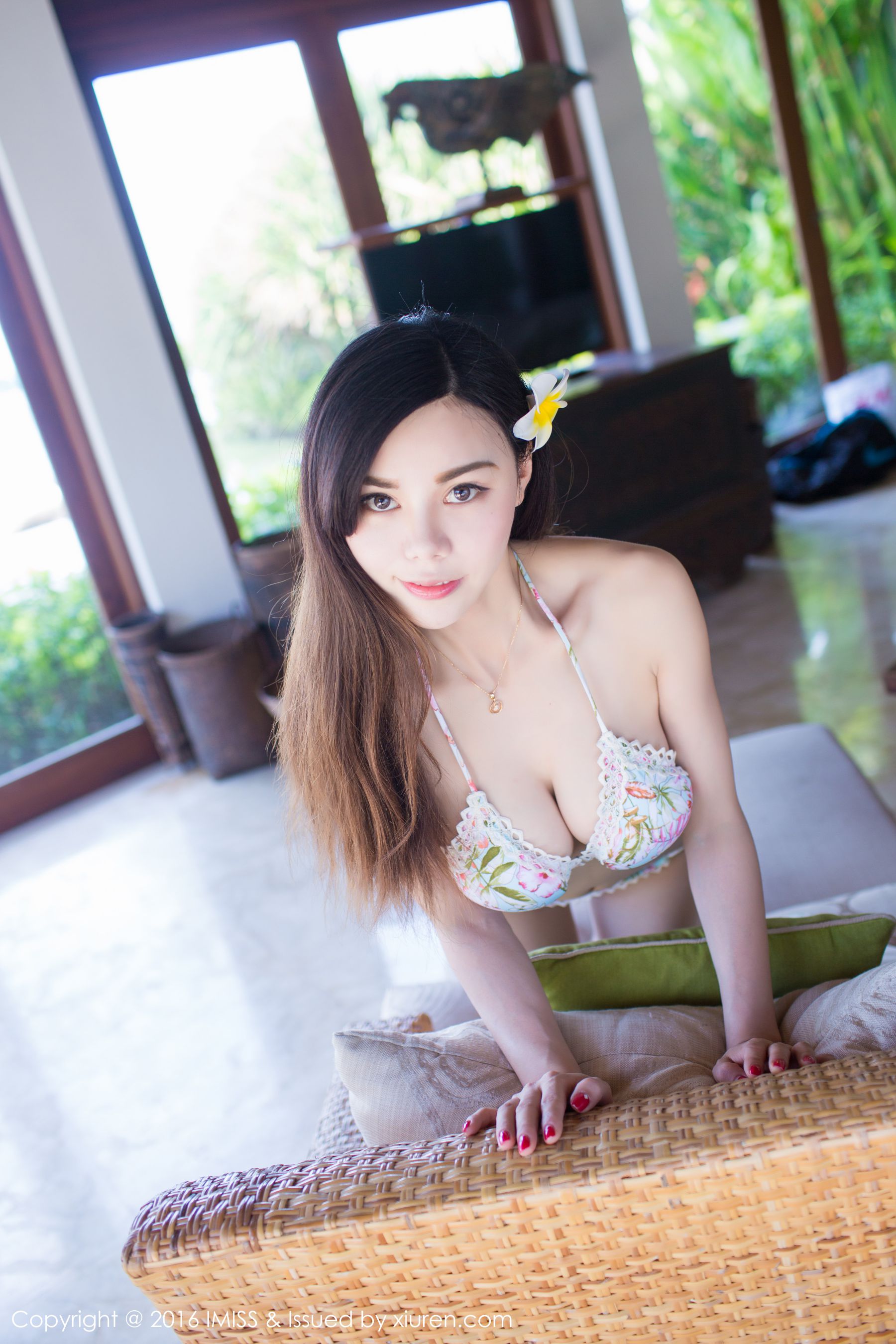 Shen Jiayu's Bali Travel 2 set of swimwear temptation Ai MiSSSSSS VOL.104