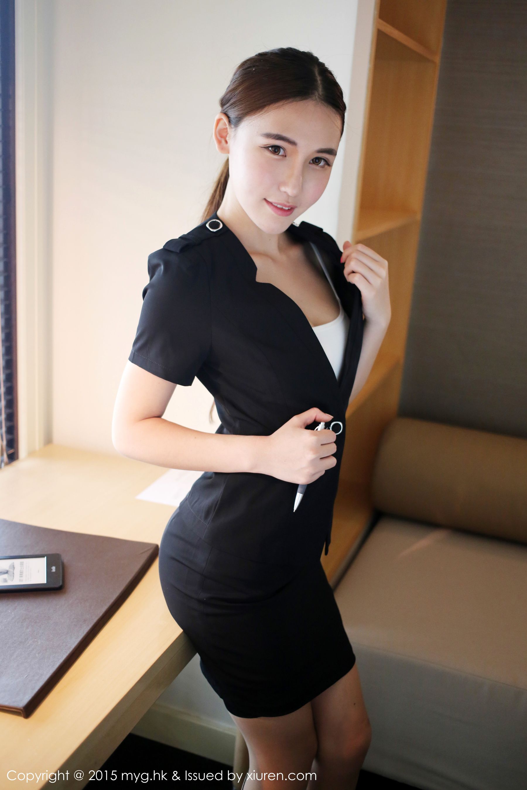 Xiong Yan BOBO Teacher's Uniform Temptation Miyuan Pavilion Mygirl VOL.161