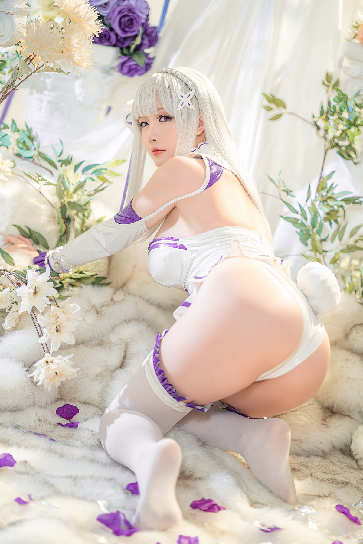 Hoshilily Miss Star Chichi Cosplay Emilia