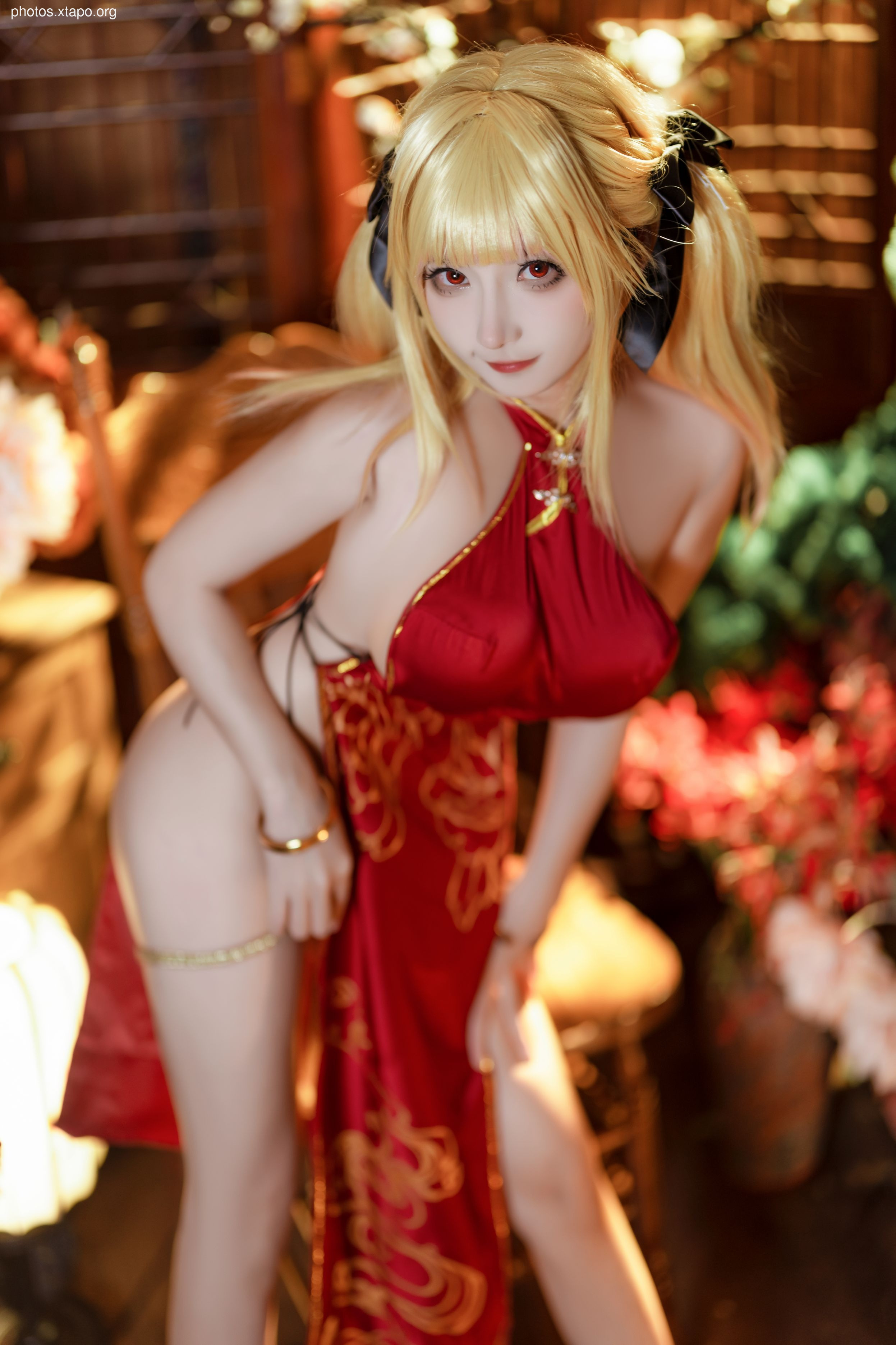 It is not the worlds W mercenary gold hair cheongsam 54P-3.46GB