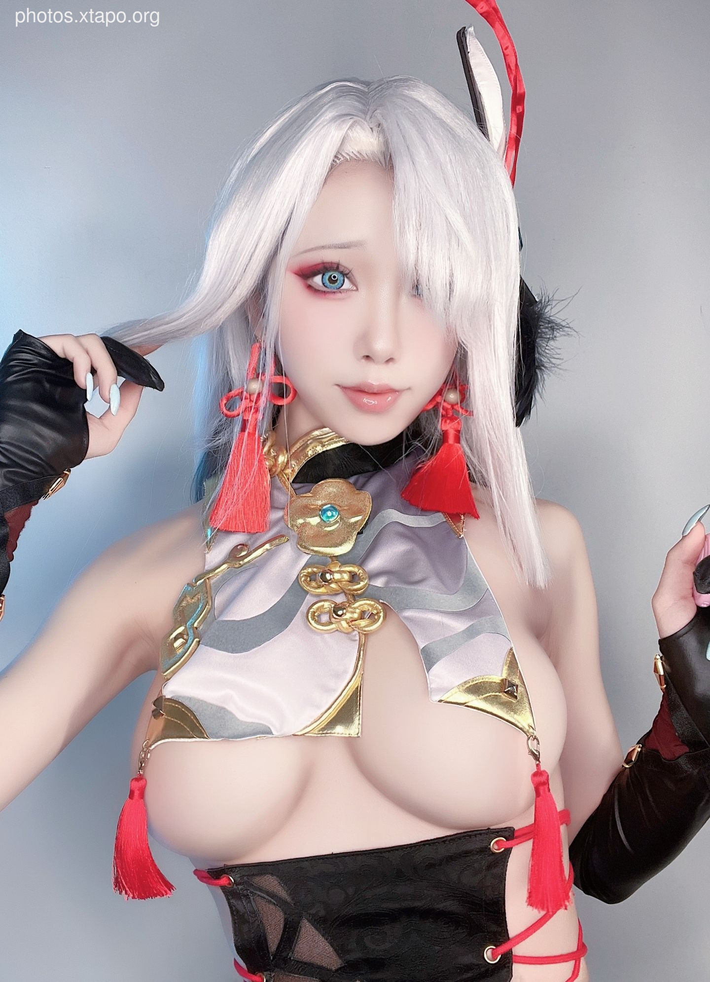 Shui Miao -Shen He Selfie -Doujin Cheongsam