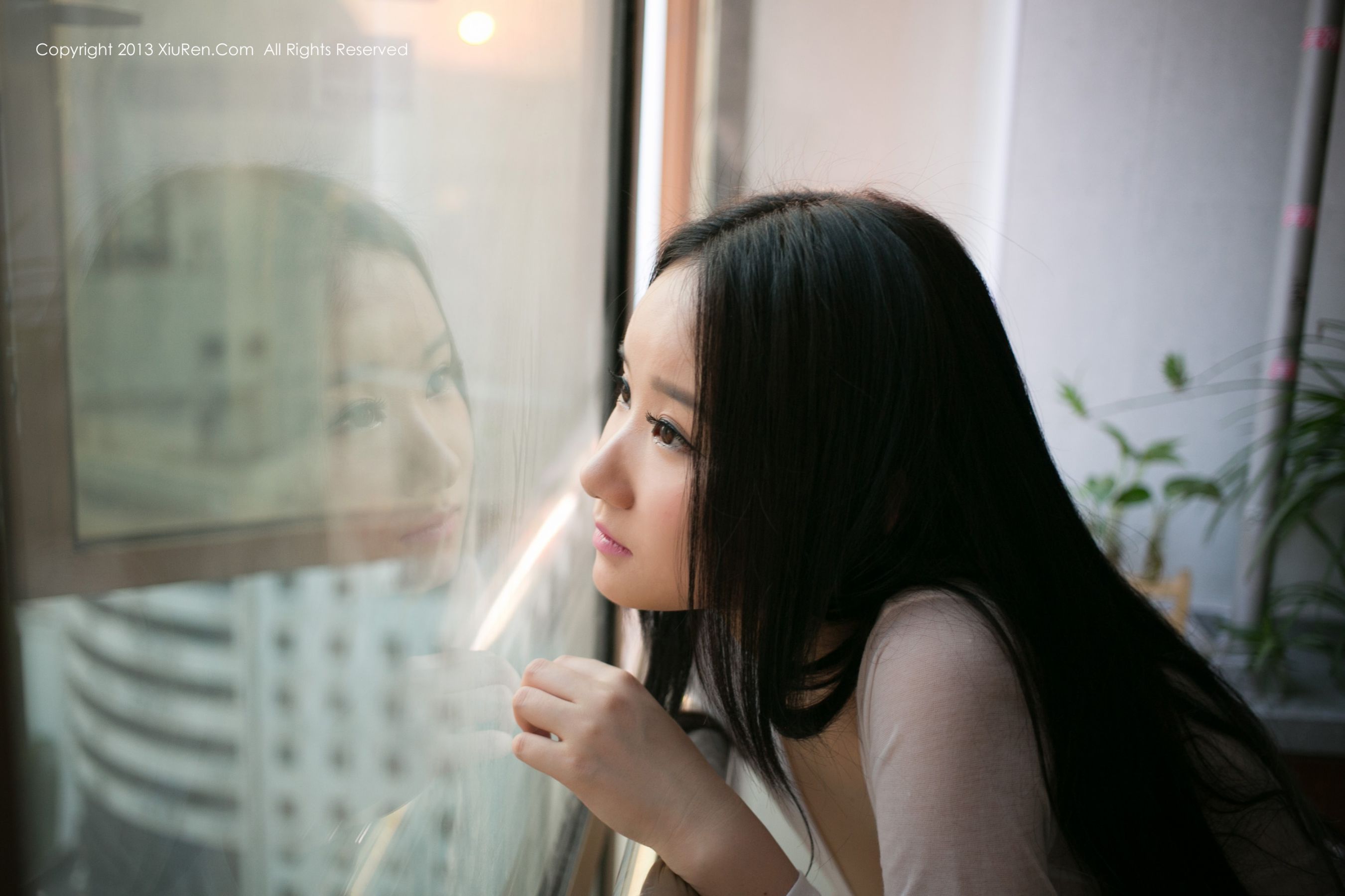 Hu Qi Seven Little Fresh Private House Xiuren Xiuren No.008