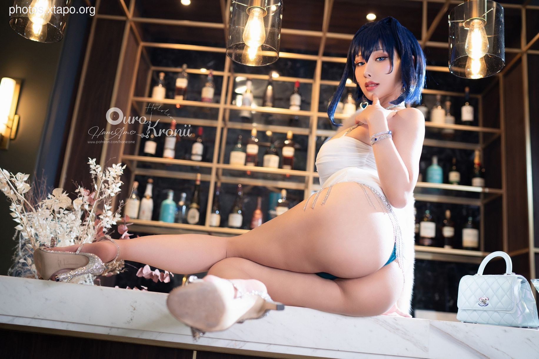 Rain wave_Hheneame Hololive_ Kronii_Photobook _ Time Photo Book & Nbsp 3.gown