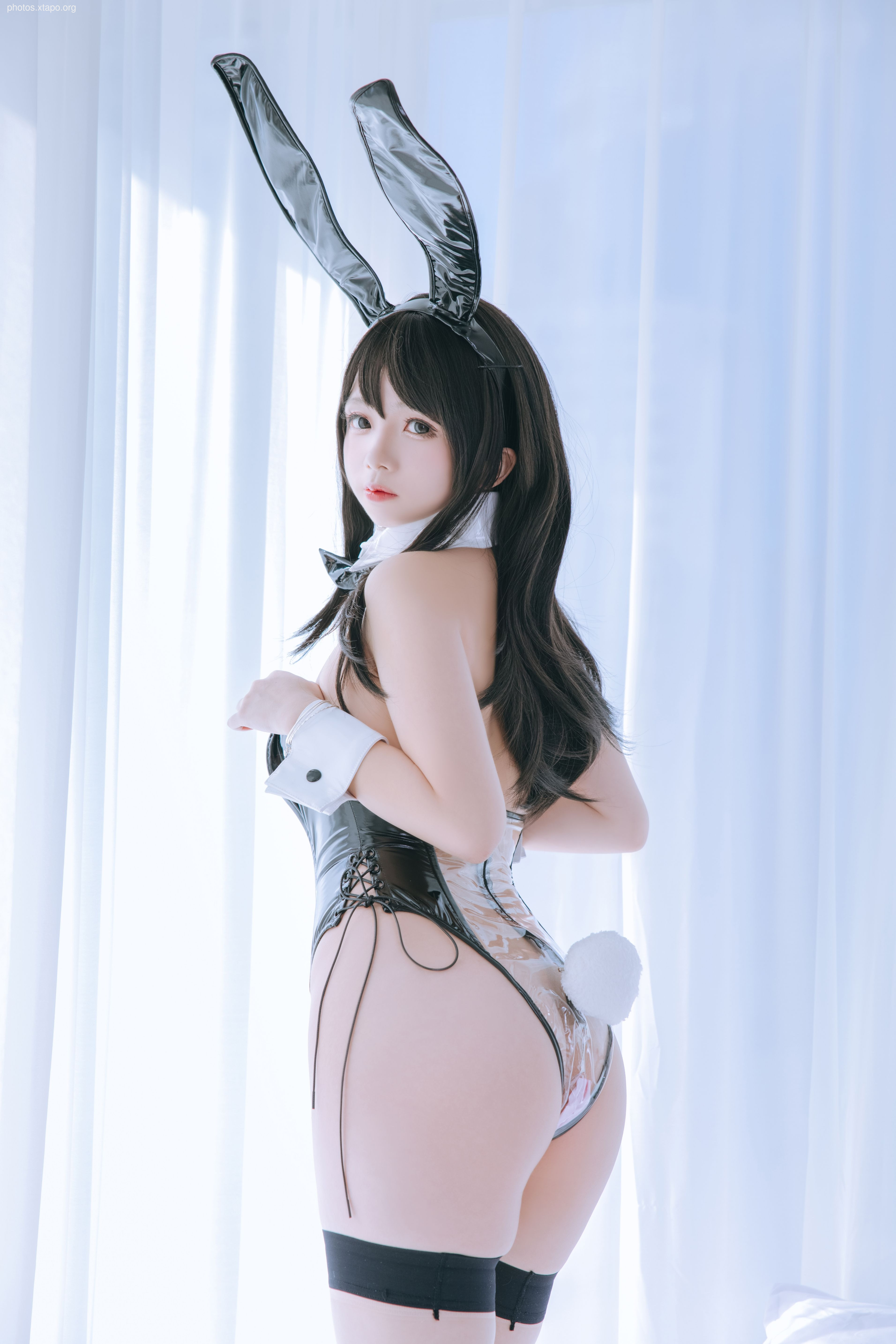 Renai Jiao Transparent Rabbit Girl