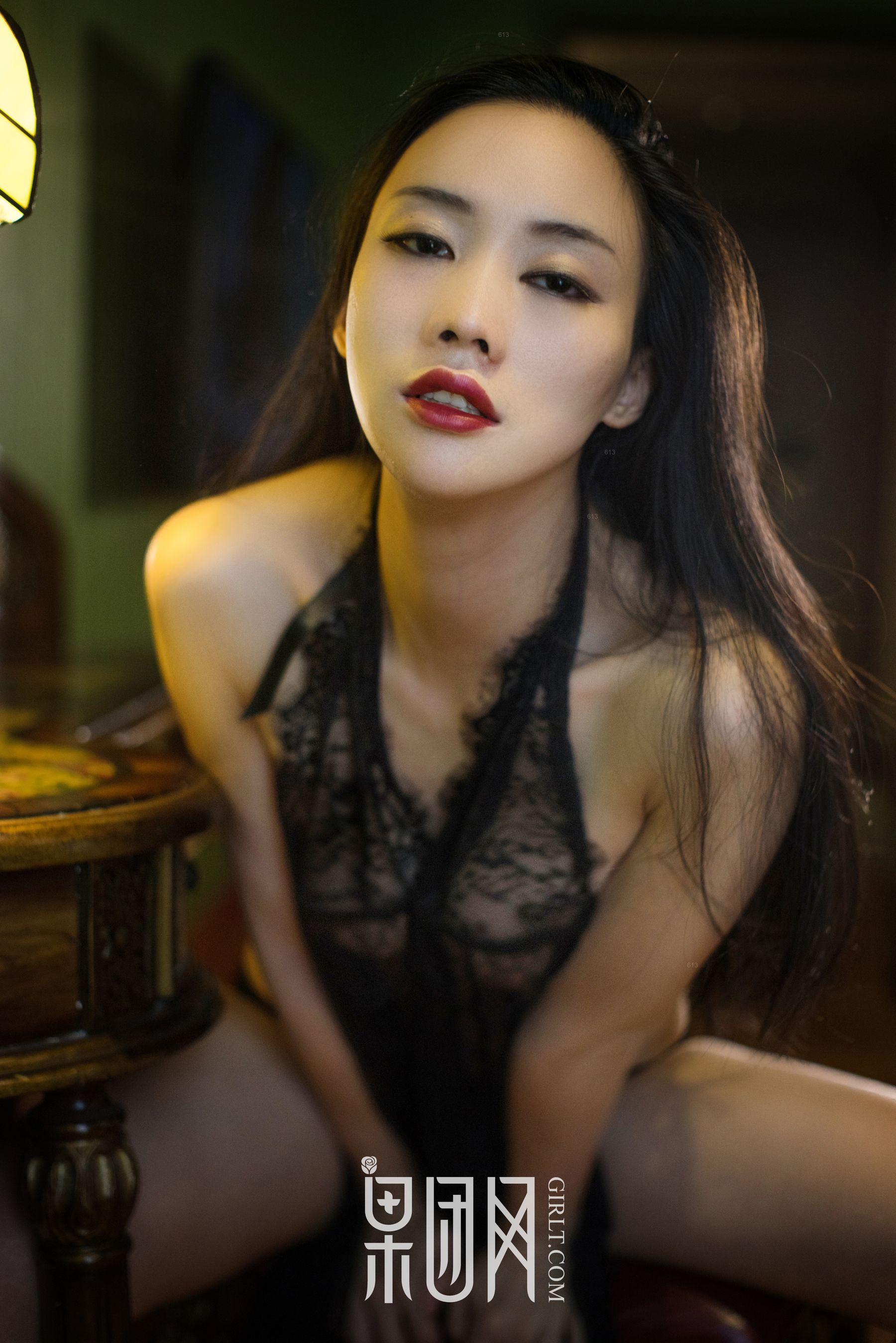 Emily Black Silk Wrap, Oriental Beauty Blooms Tonight Fruit Group Girlt No.071