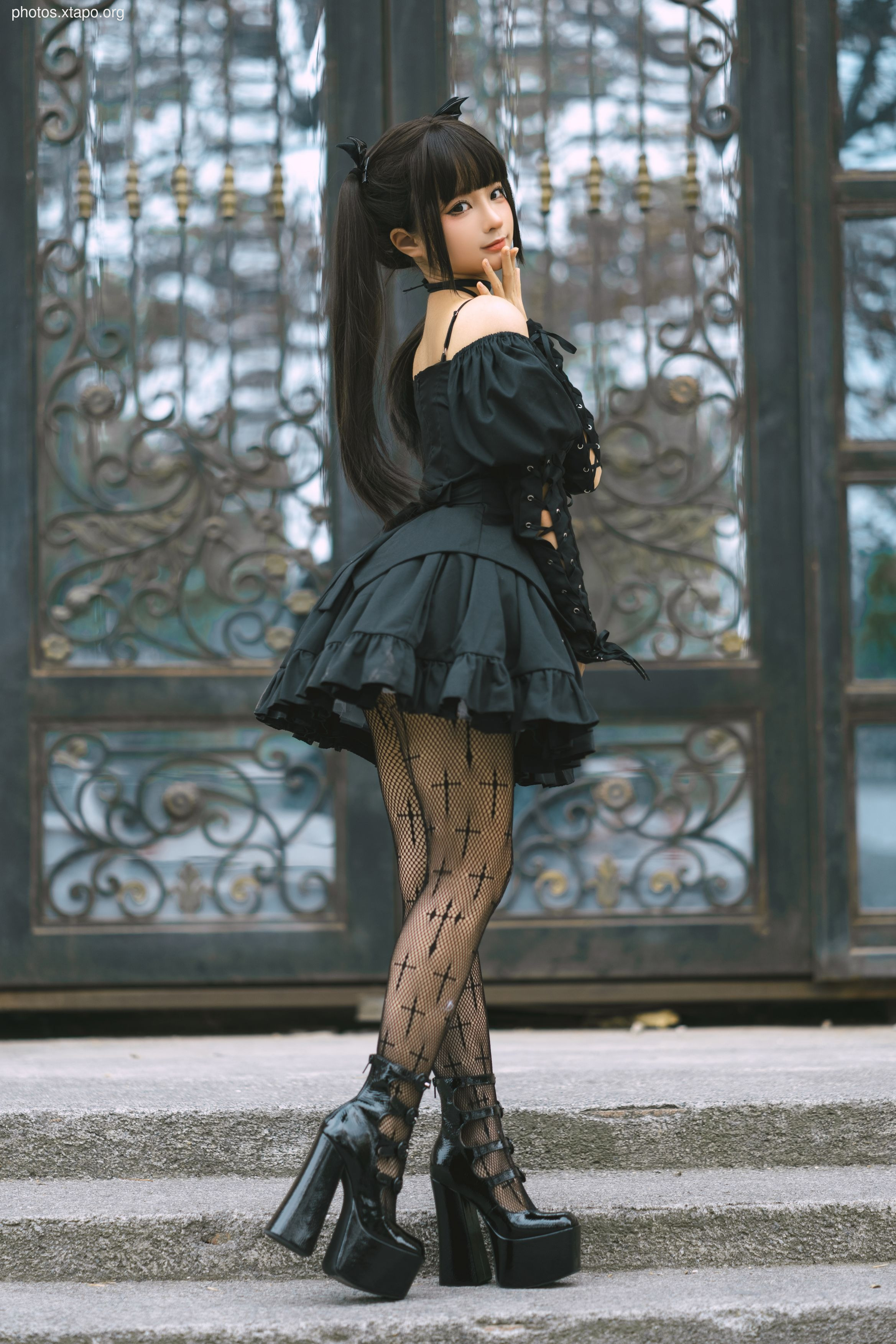 Stupid Momo double ponytail little devil & nbsp 16p-140m